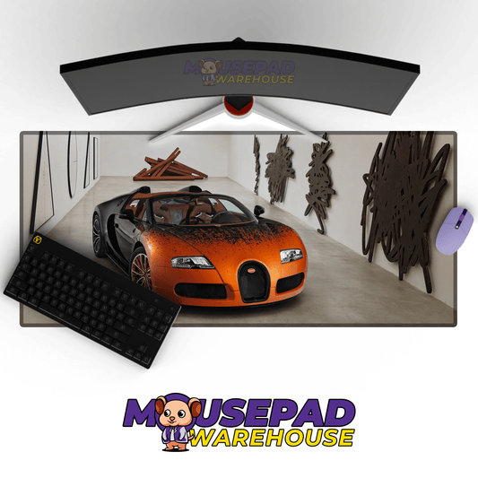 Bugatti Veyron Car Mousepad 431899 - Mousepad Warehouse