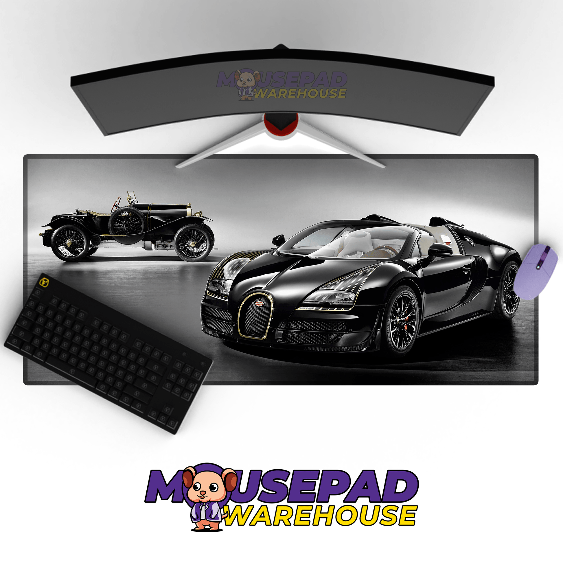 Bugatti Veyron Car Mousepad 529760 - Mousepad Warehouse