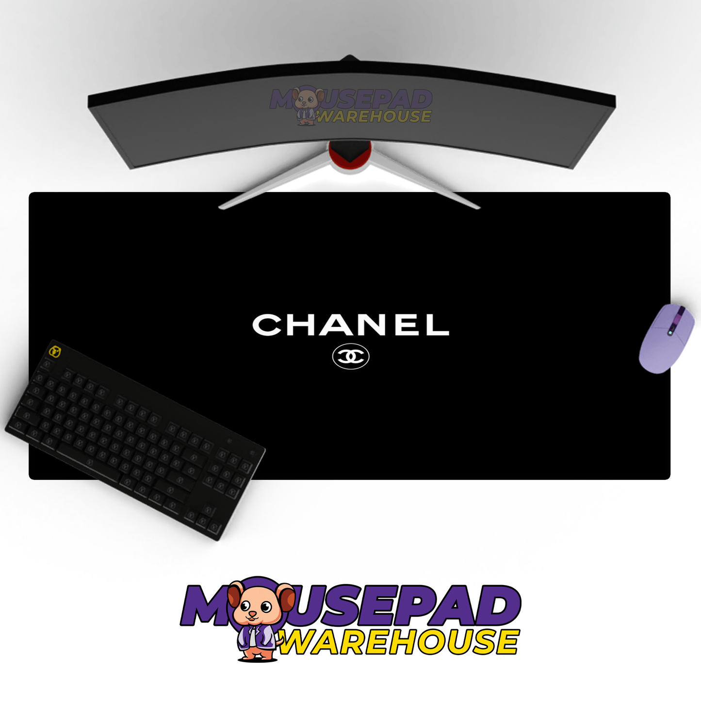 Chanel Brand Imagery Mousepad 601110 - Mousepad Warehouse