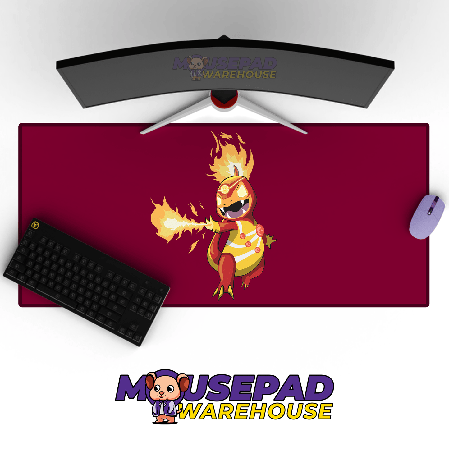 Charmander Pokemon TV Show Mousepad 941900 - Mousepad Warehouse