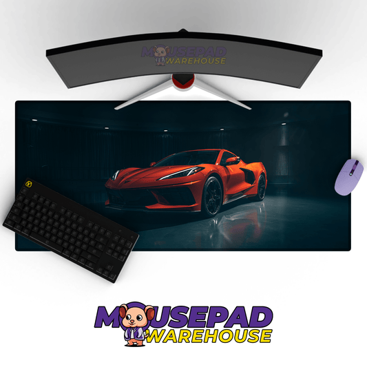 Chevrolet Corvette Car Mousepad 4530034 - Mousepad Warehouse