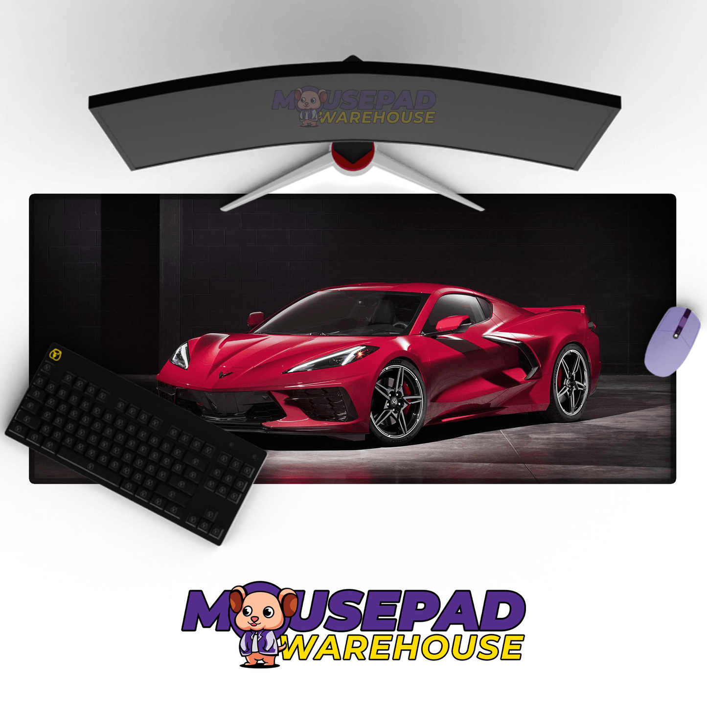 Chevrolet Corvette Car Mousepad 4997291 - Mousepad Warehouse