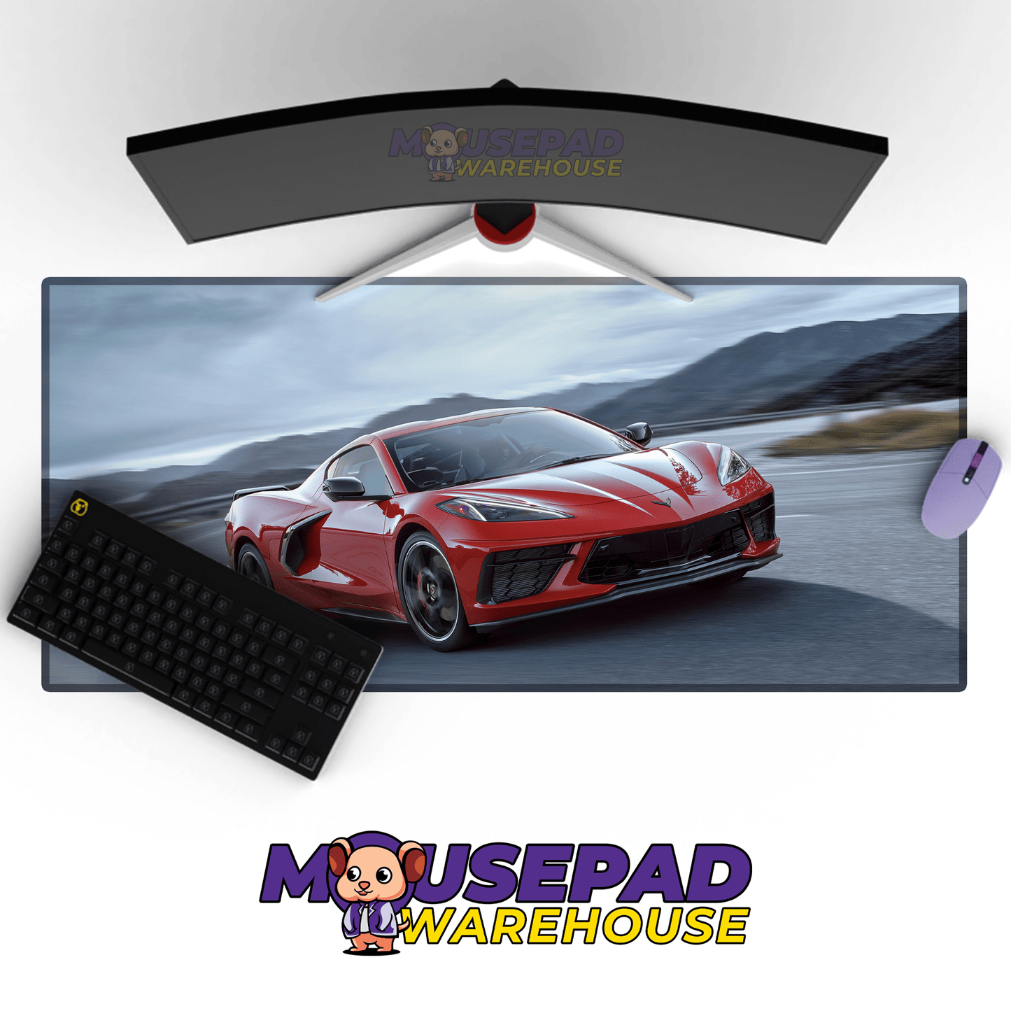 Chevrolet Corvette Car Mousepad 4997292 - Mousepad Warehouse