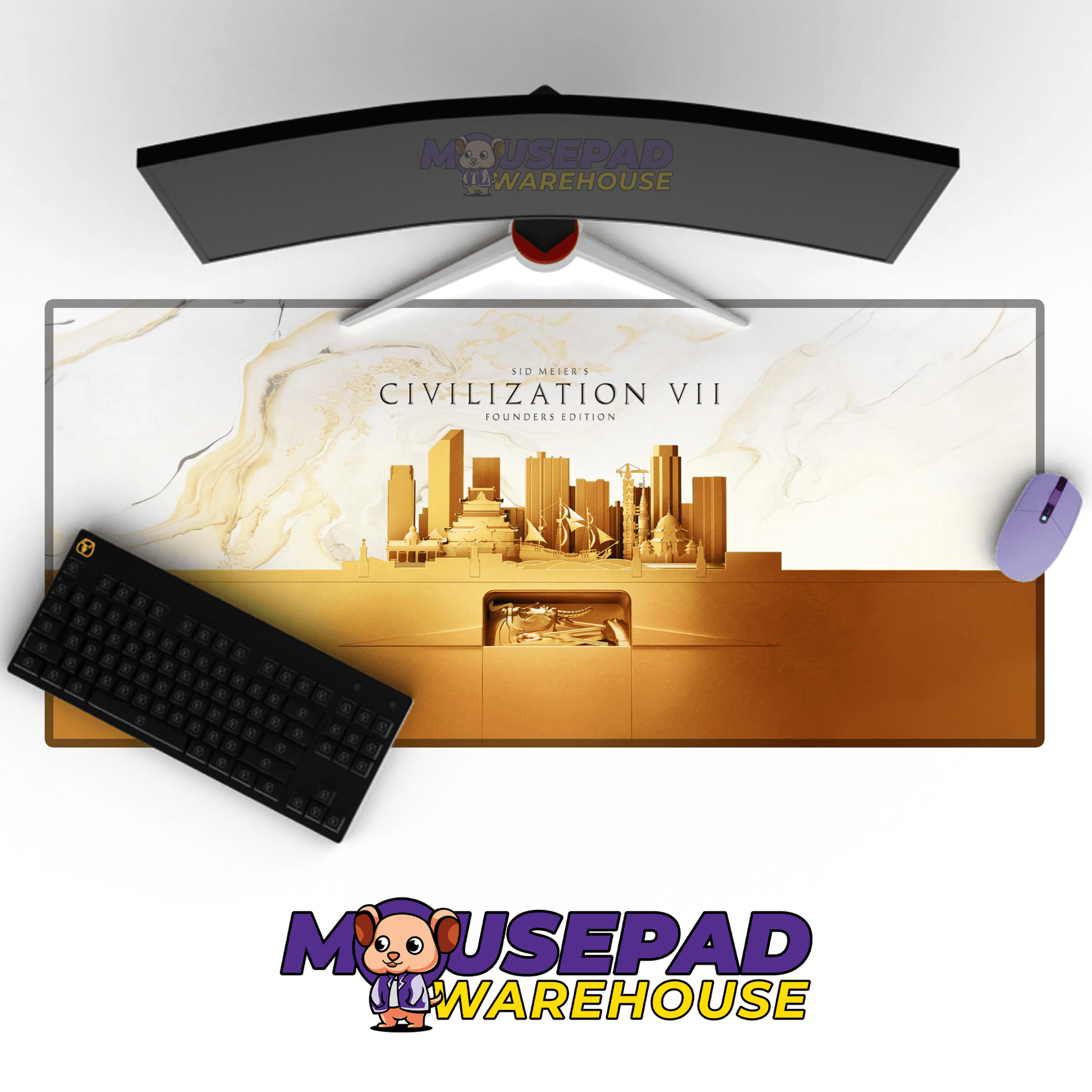 Civilization 7 Mousepad 199128 - Mousepad Warehouse