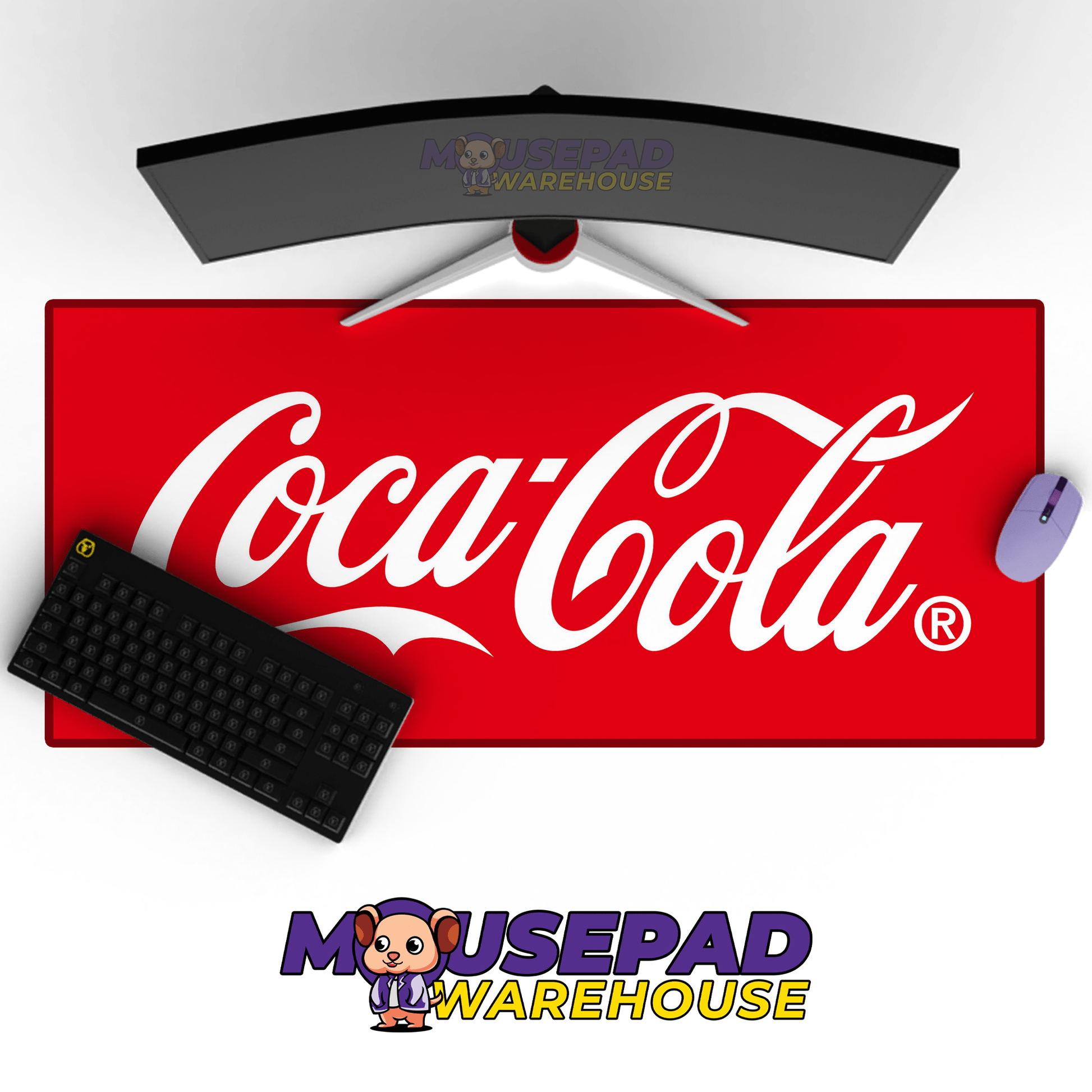 Coca - Cola Brand Imagery Mousepad 280233 - Mousepad Warehouse