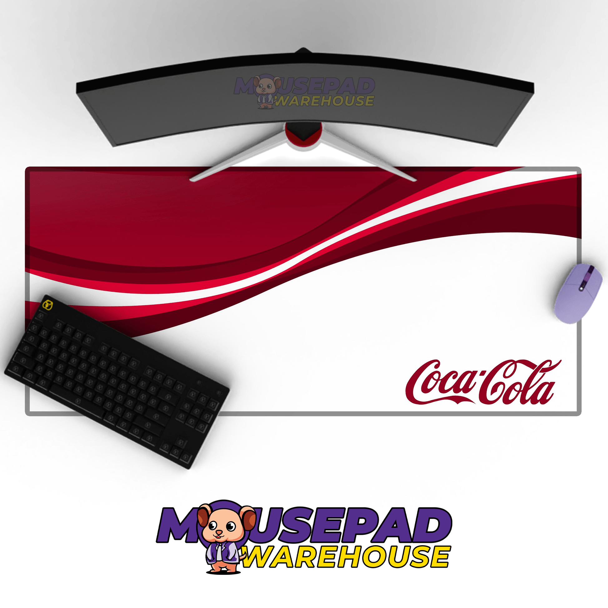 Coca - Cola Brand Imagery Mousepad 280468 - Mousepad Warehouse