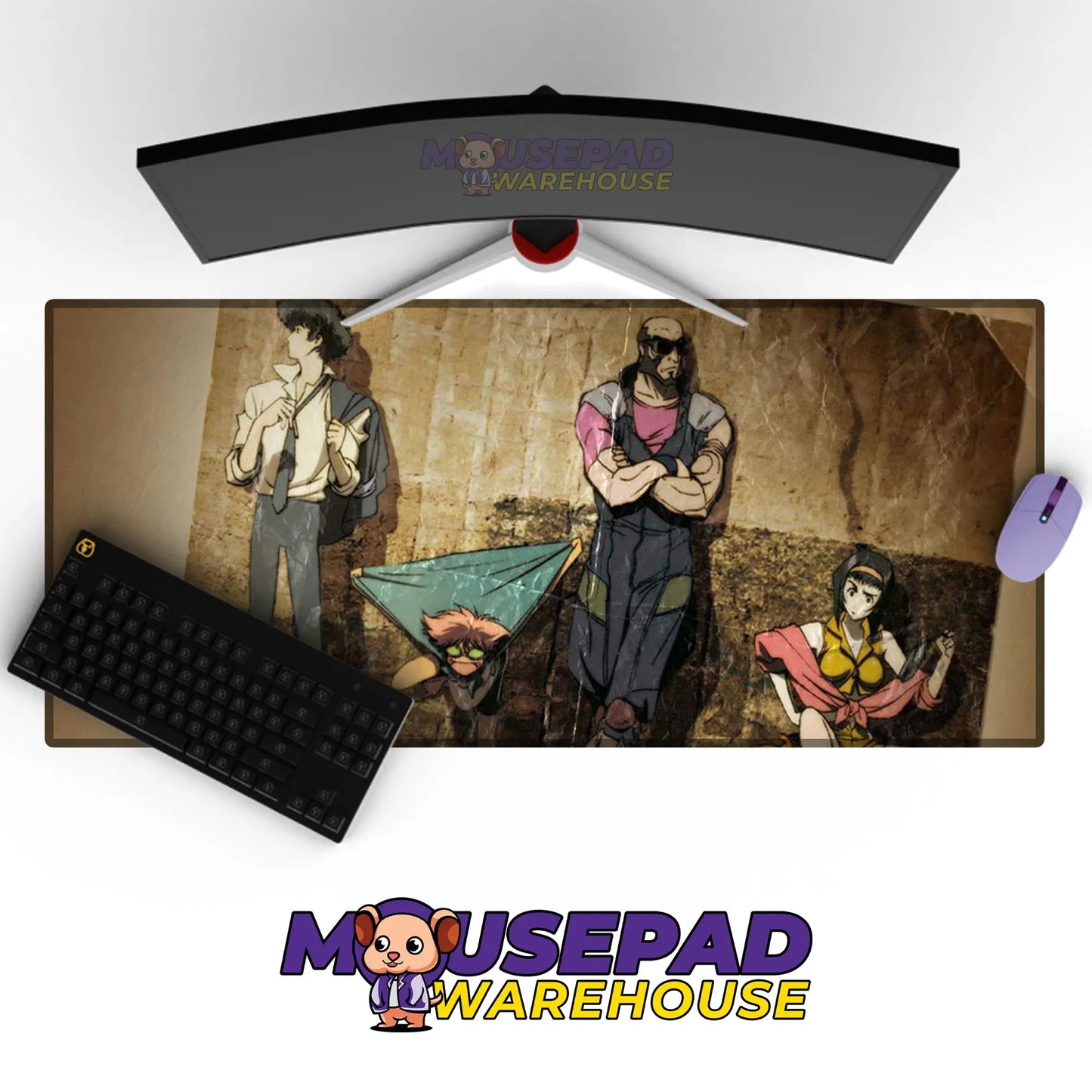 Cowboy Bebop Anime Mousepad 419929 - Mousepad Warehouse