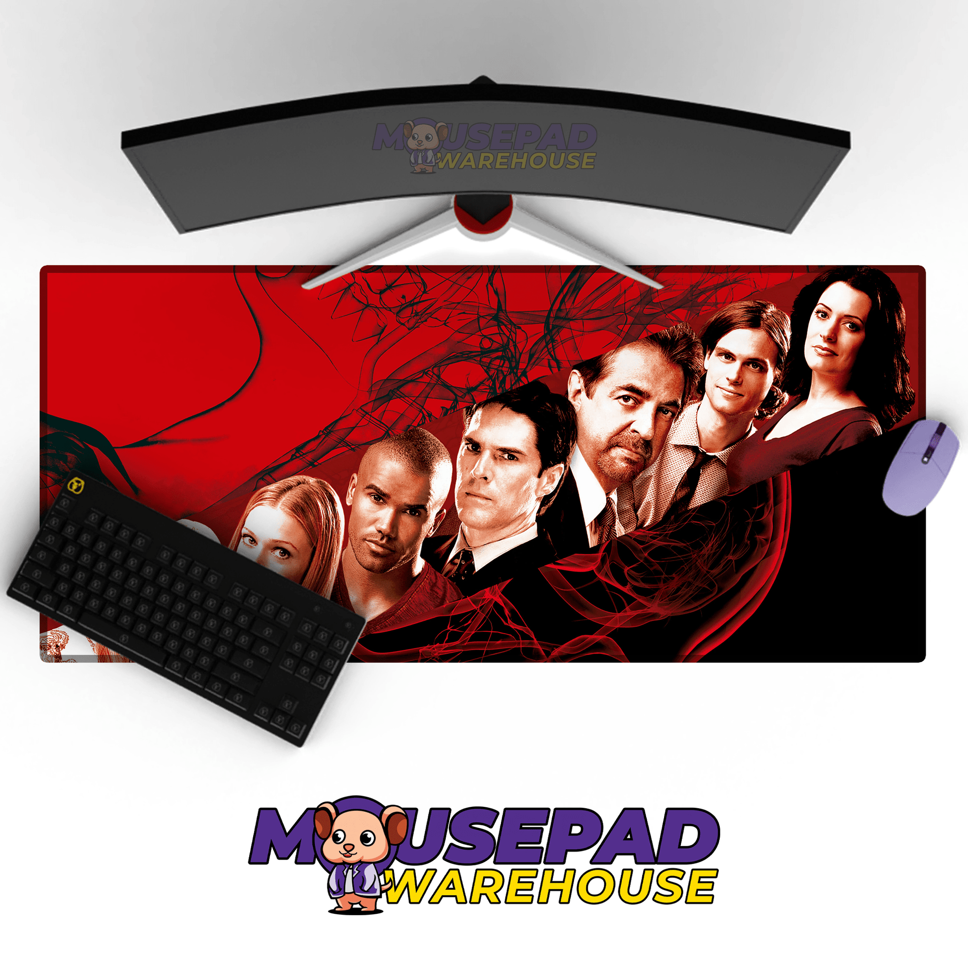 Criminal Minds TV Show Mousepad 1321278 - Mousepad Warehouse