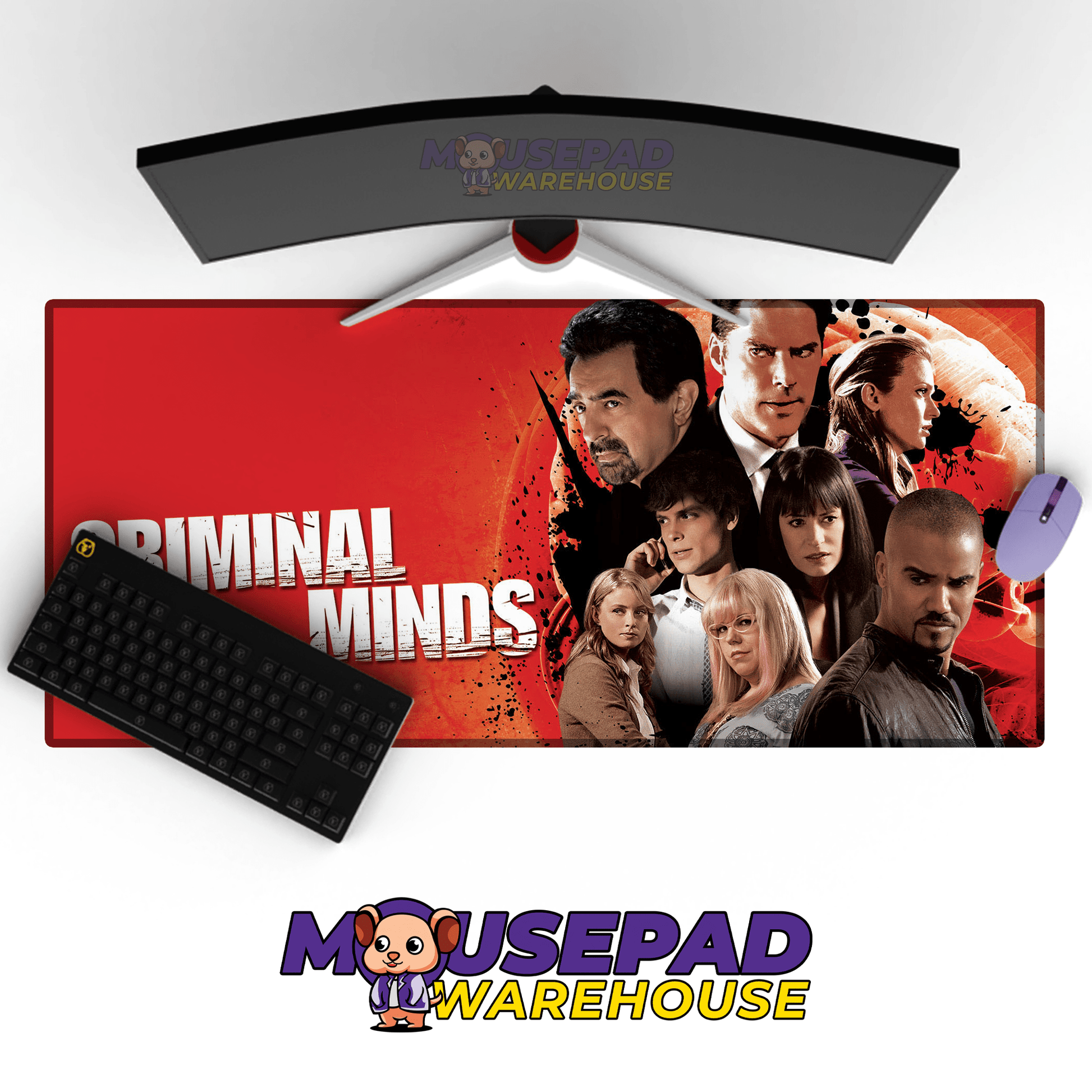 Criminal Minds TV Show Mousepad 696044 - Mousepad Warehouse