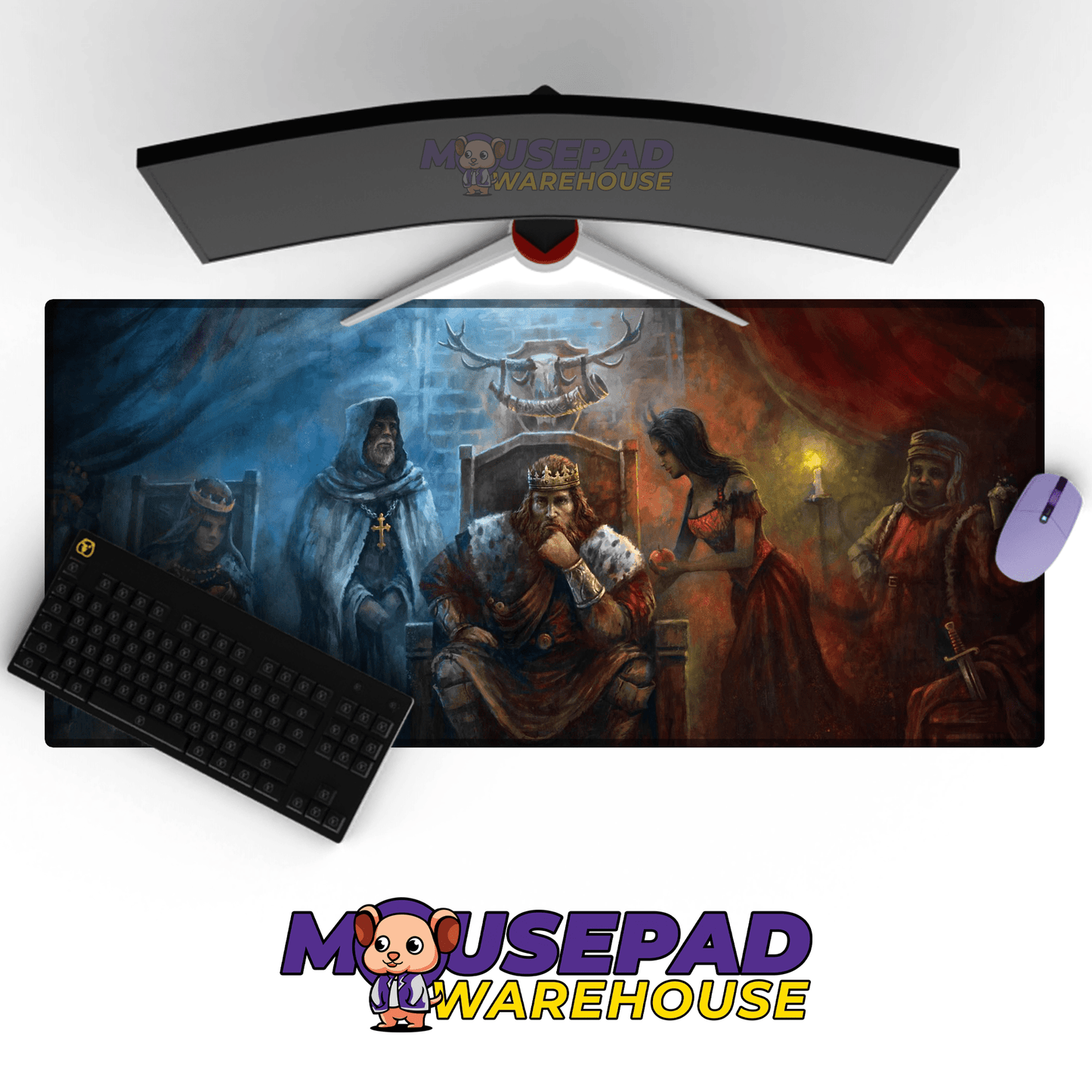 Crusader Kings 3 Mousepad 199147 - Mousepad Warehouse