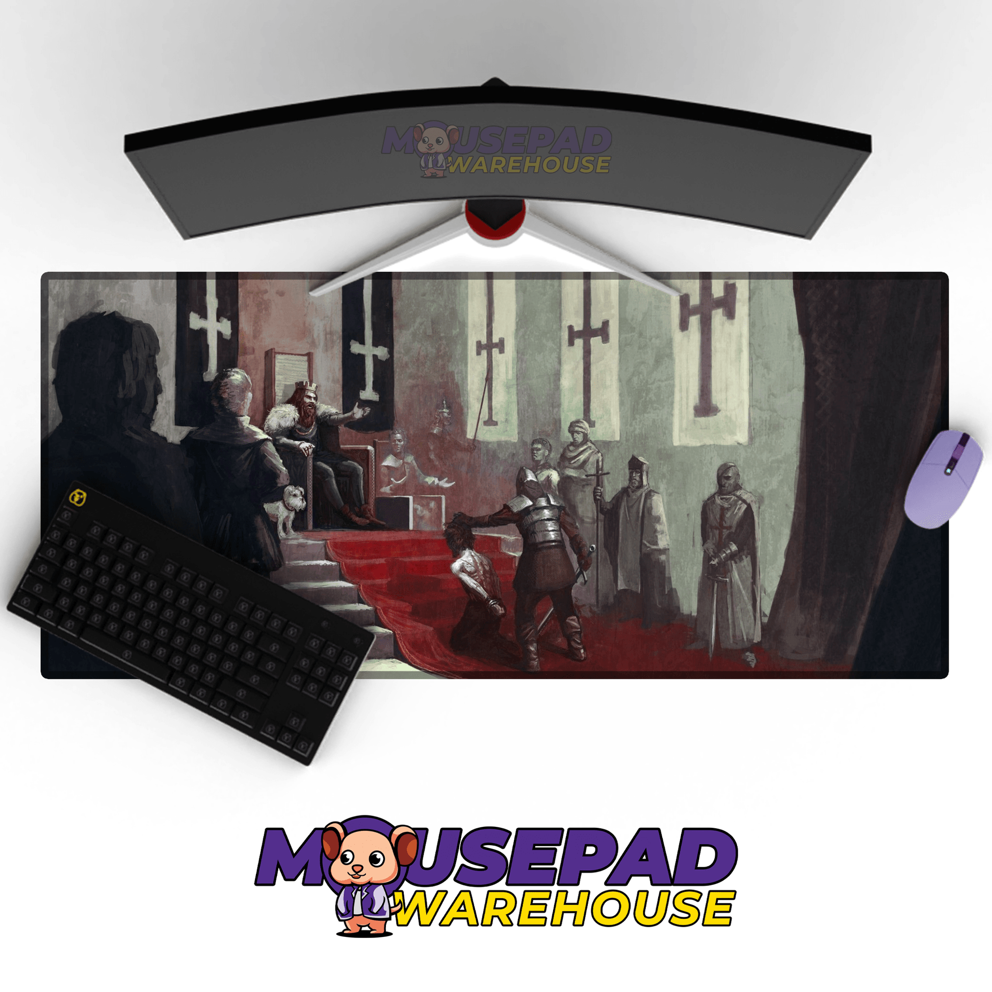 Crusader Kings 3 Mousepad 199156 - Mousepad Warehouse