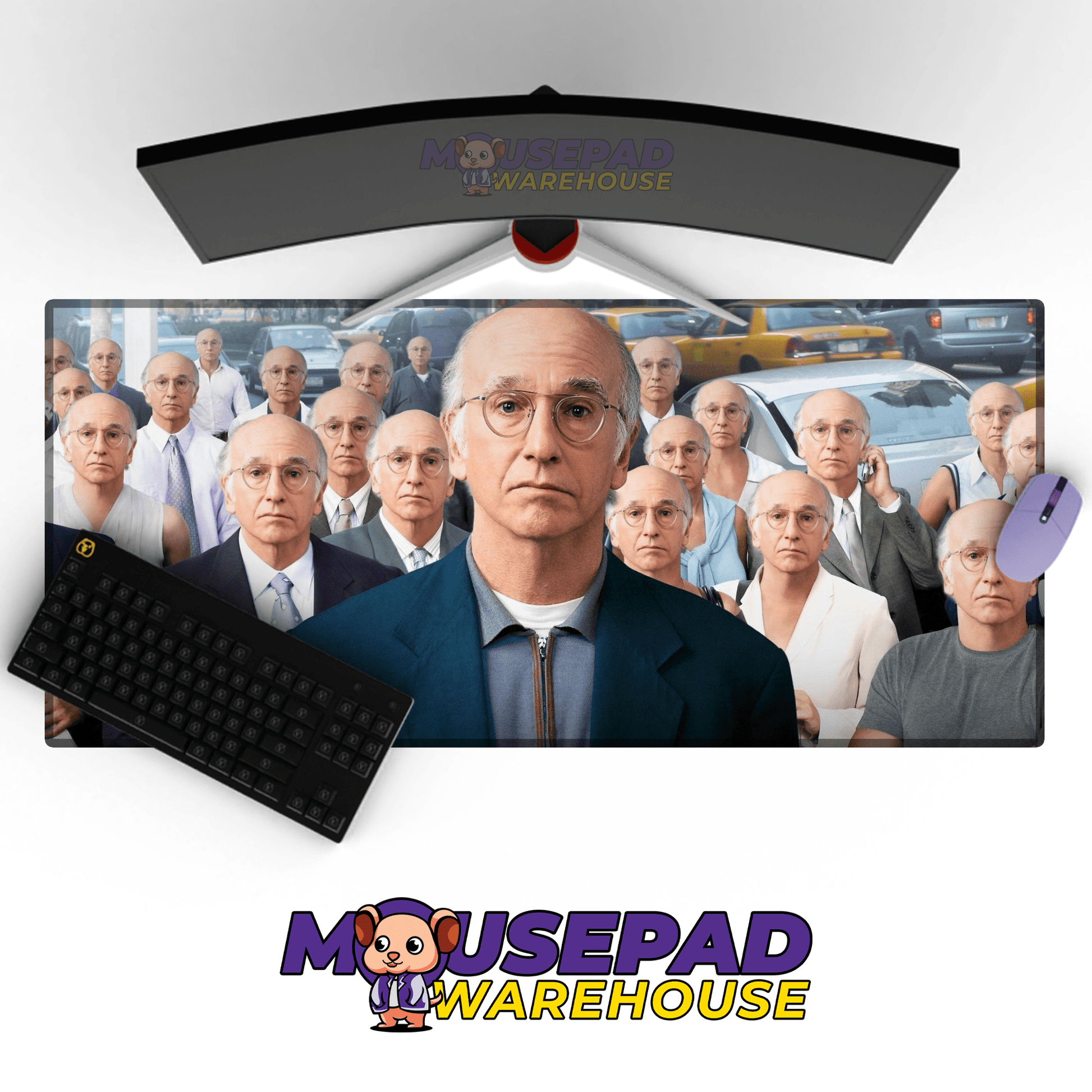 Curb Your Enthusiasm Mousepad 1123312 - Mousepad Warehouse