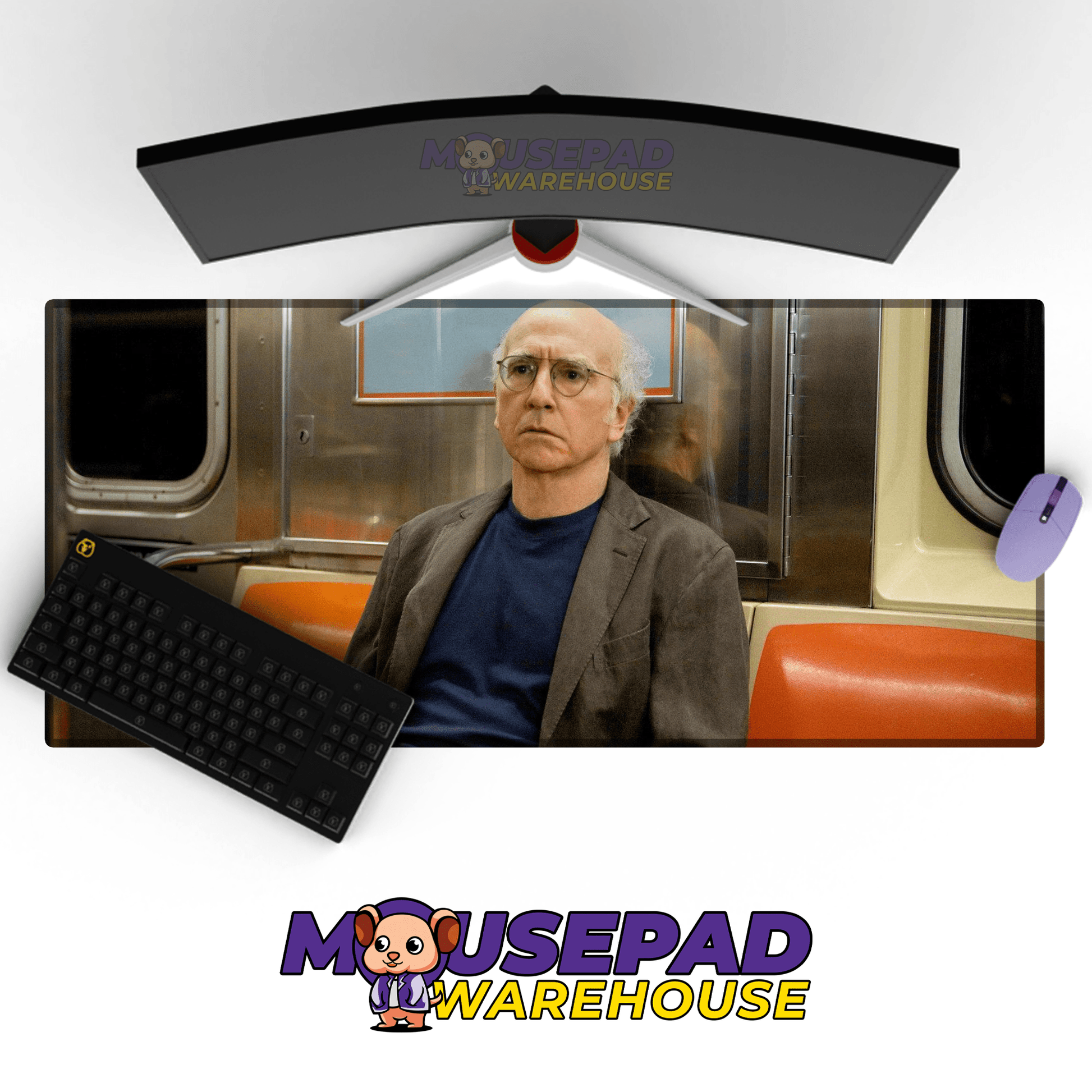 Curb Your Enthusiasm Mousepad 1123315 - Mousepad Warehouse