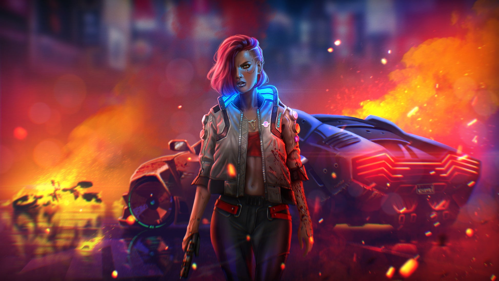 Cyberpunk 2077 Mousepad 199180 MousepadWarehouse.com