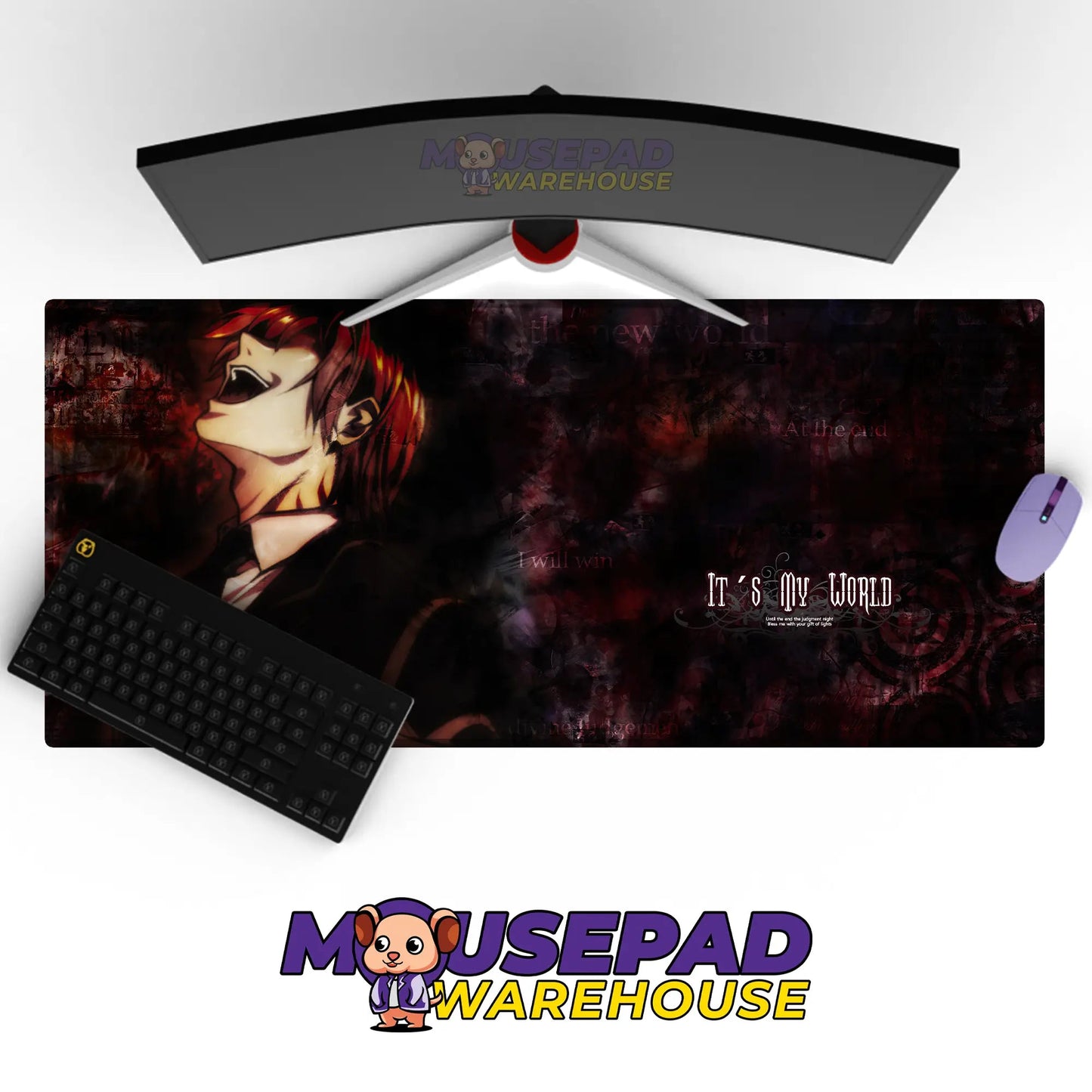 Death Note Anime Mousepad 153249 - Mousepad Warehouse