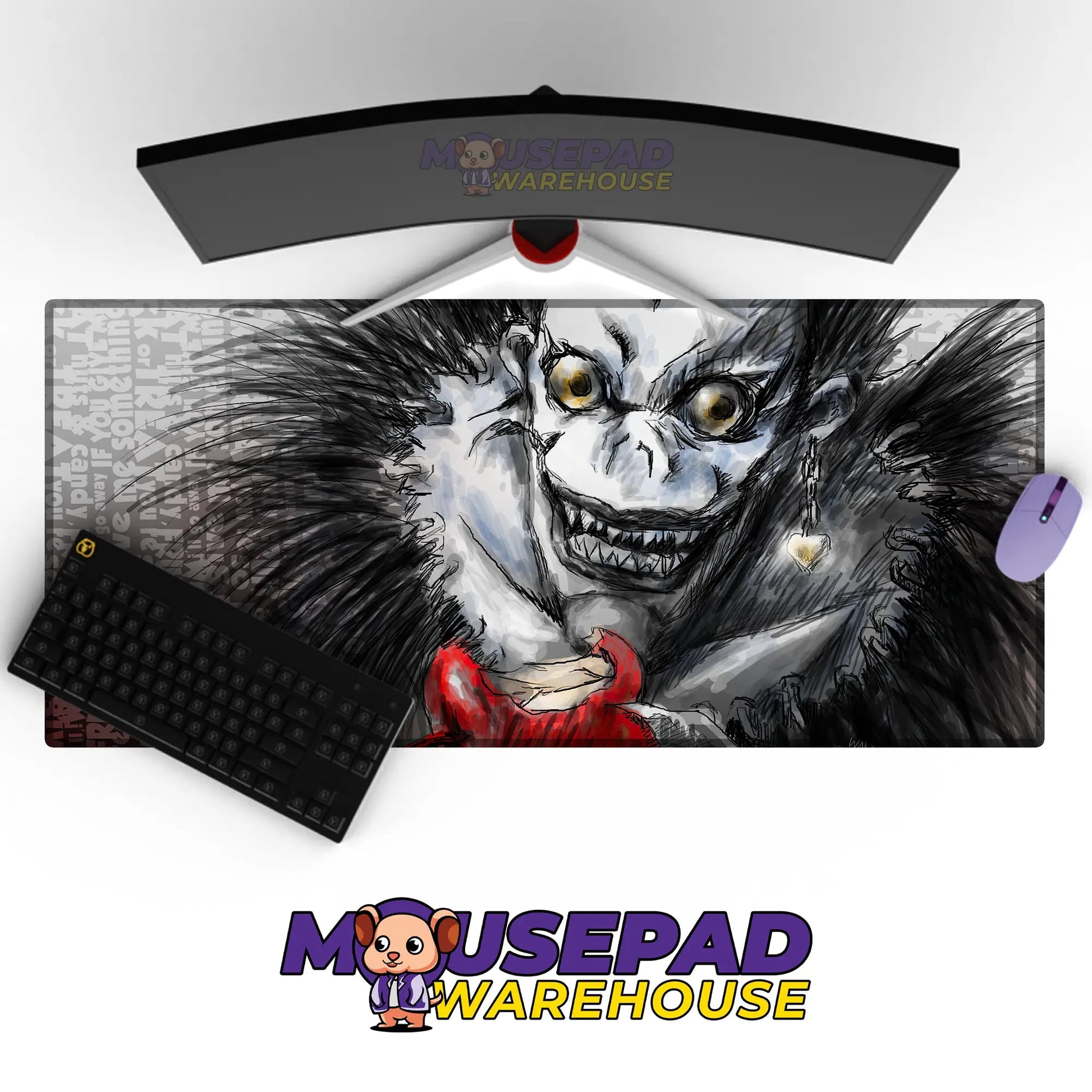 Death Note Anime Mousepad 169561 - Mousepad Warehouse