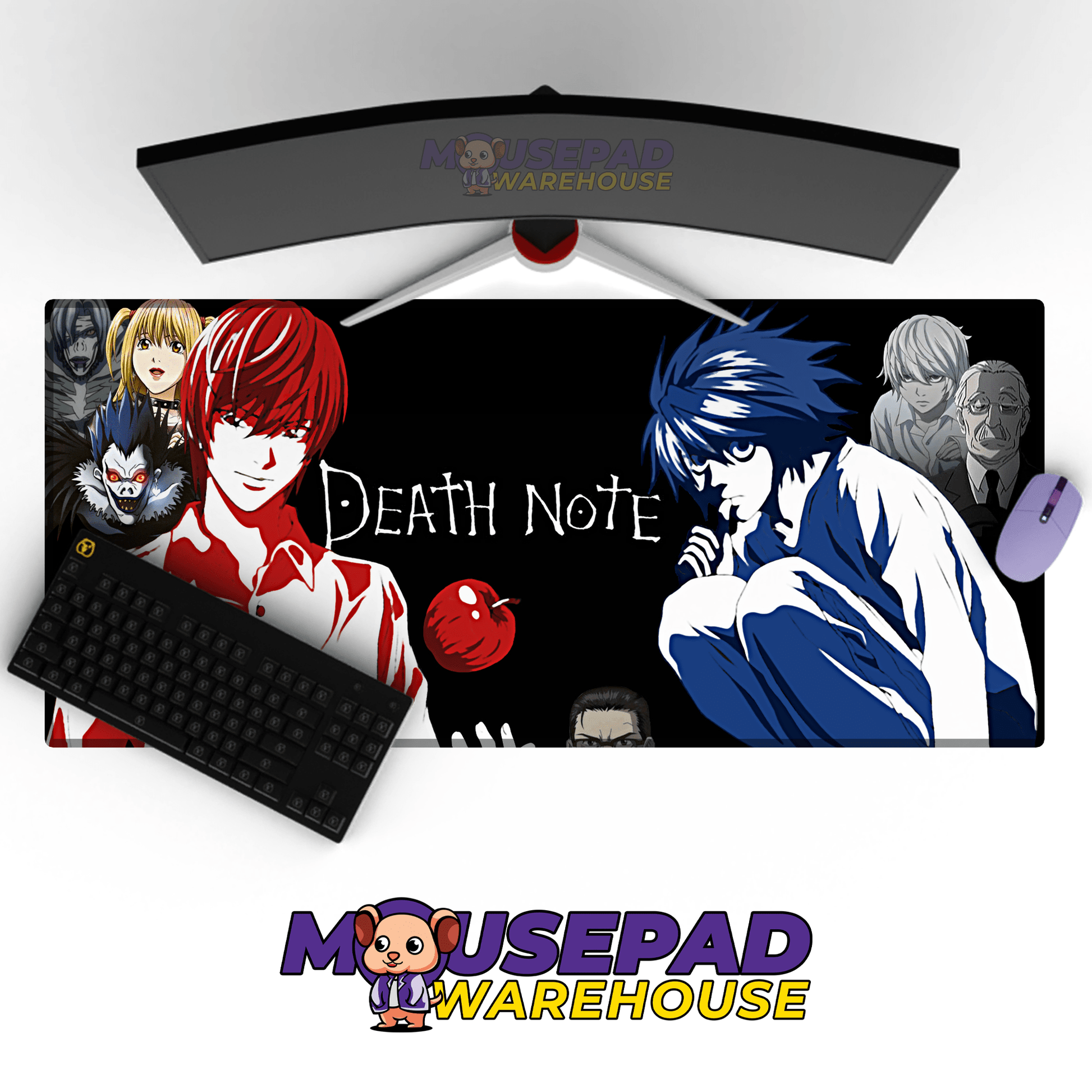 Death Note Anime Mousepad 740504 - Mousepad Warehouse