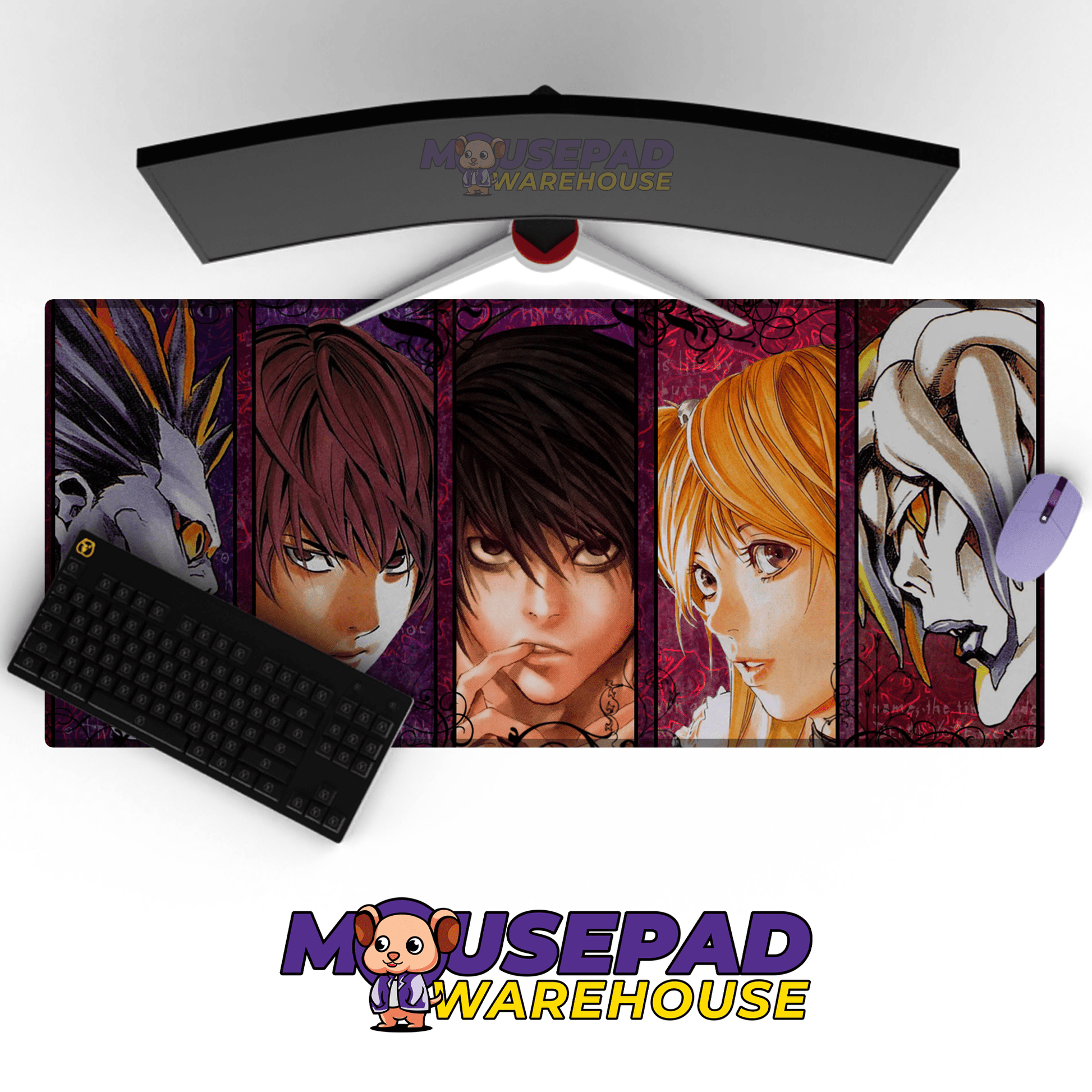 Death Note Anime Mousepad 77987 - Mousepad Warehouse