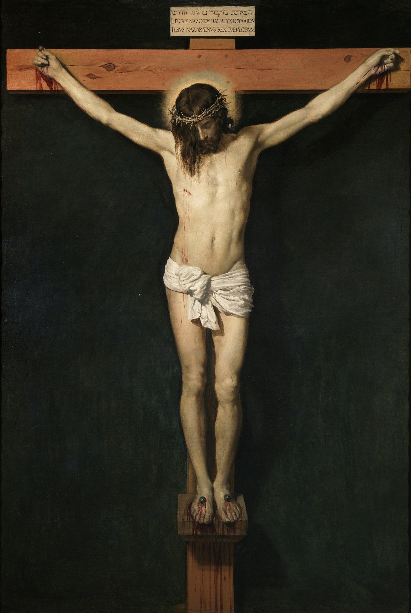 Diego Velazquez - Christ Crucified Art (Painting) Mousepad - Mousepad Warehouse