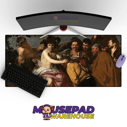 Diego Velazquez - The Triumph of Bacchus Art (Painting) Mousepad - Mousepad Warehouse