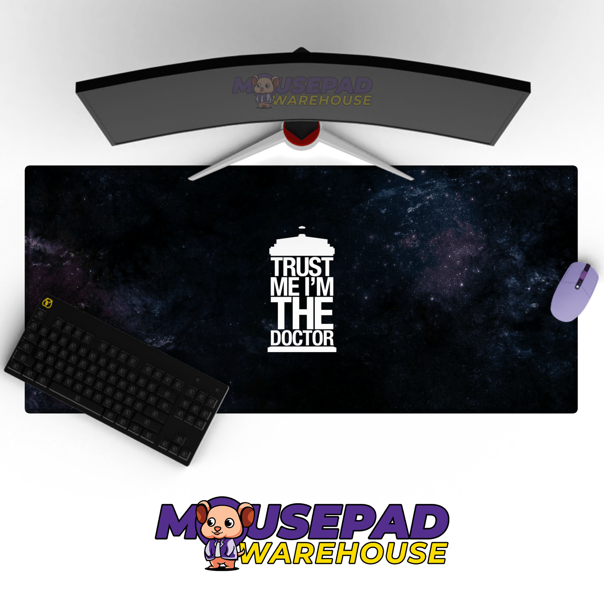 Doctor Who Mousepad 423182 - Mousepad Warehouse