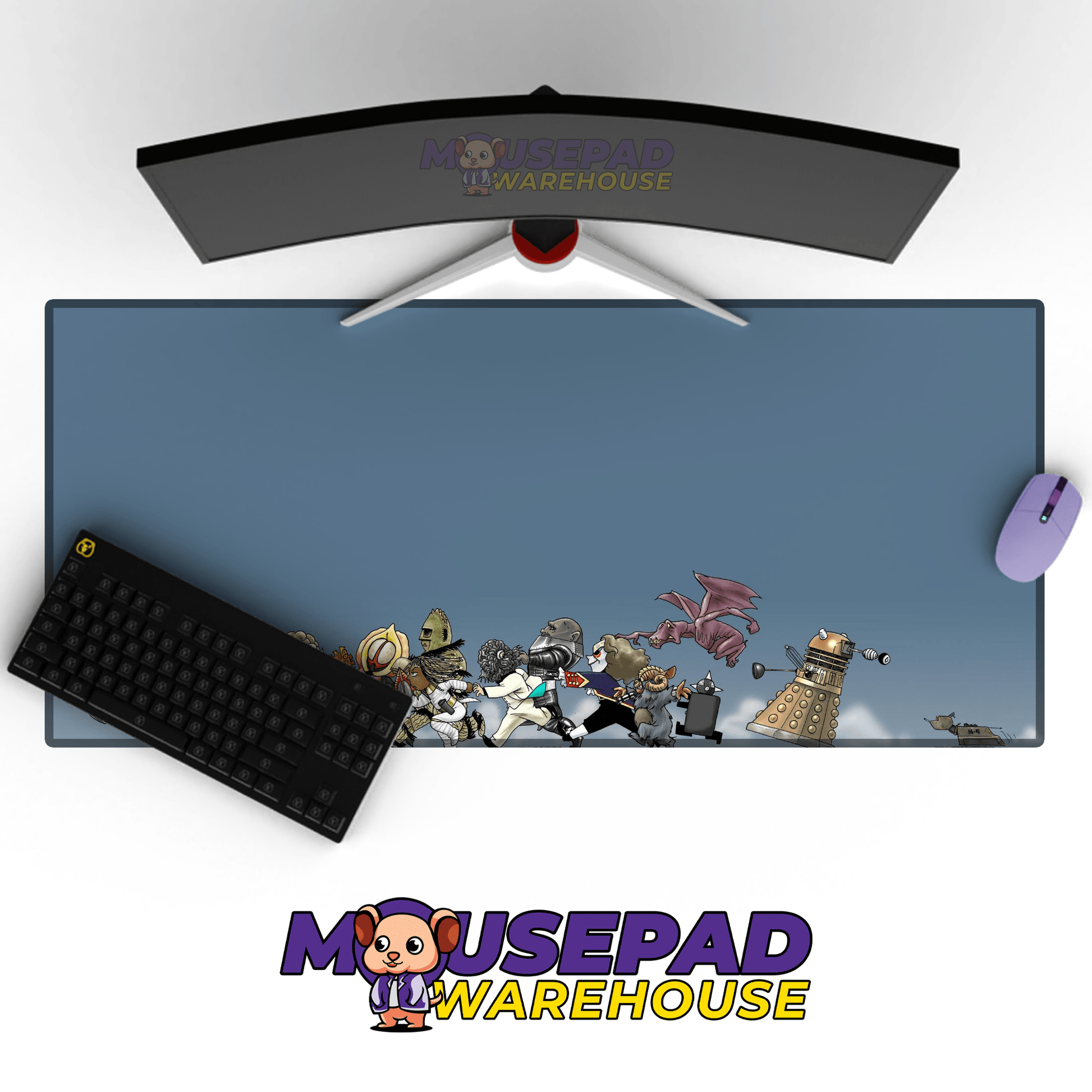 Doctor Who Mousepad 660646 - Mousepad Warehouse