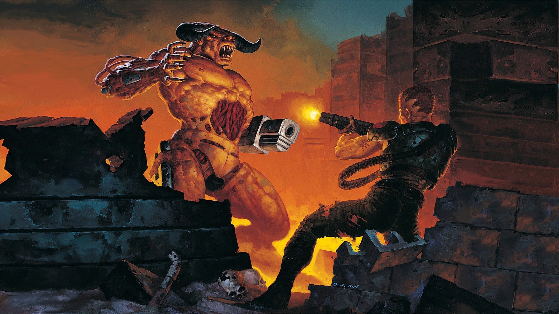 DOOM Mousepad 1106599 - Mousepad Warehouse