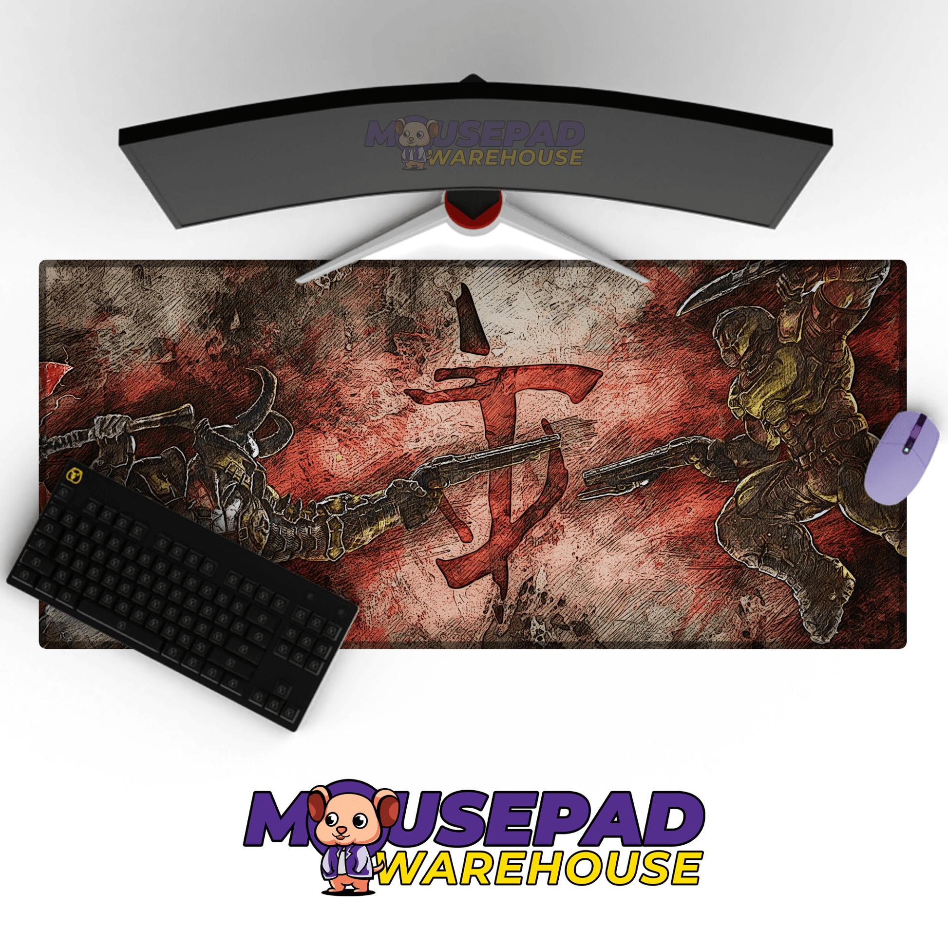 DOOM Mousepad 1112095 - Mousepad Warehouse