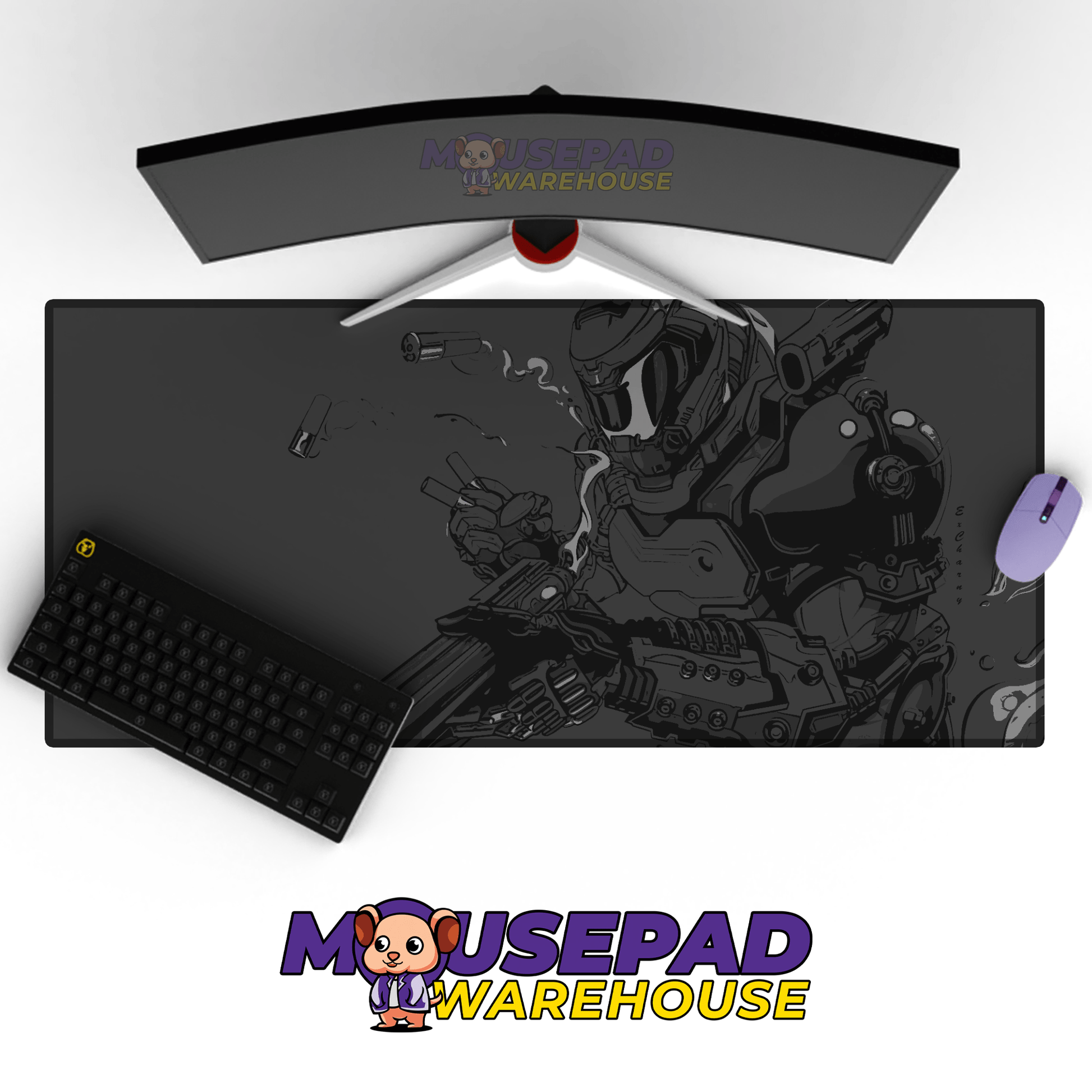 DOOM Mousepad 1239595 - Mousepad Warehouse