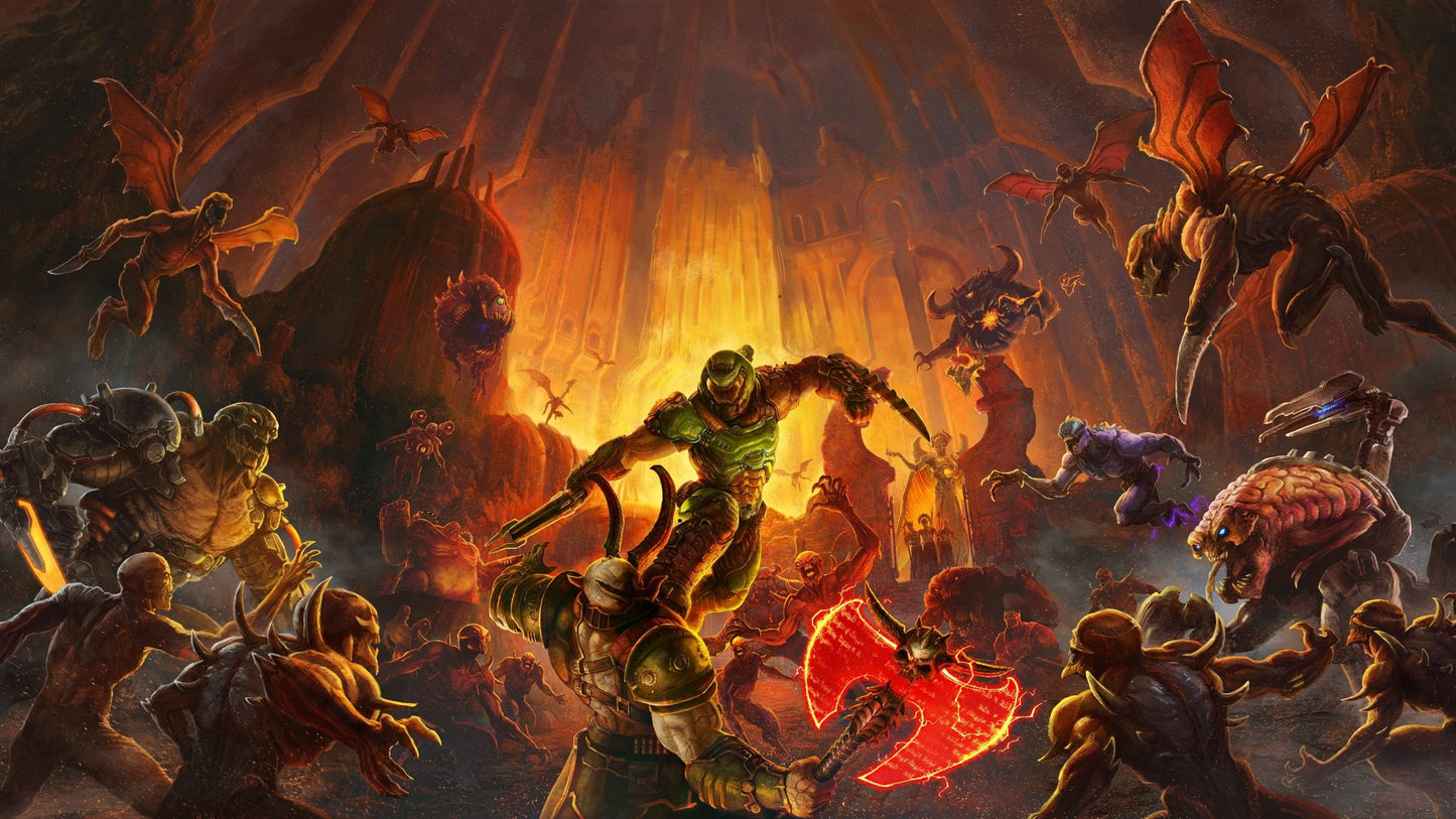 DOOM Mousepad 1303642 - Mousepad Warehouse