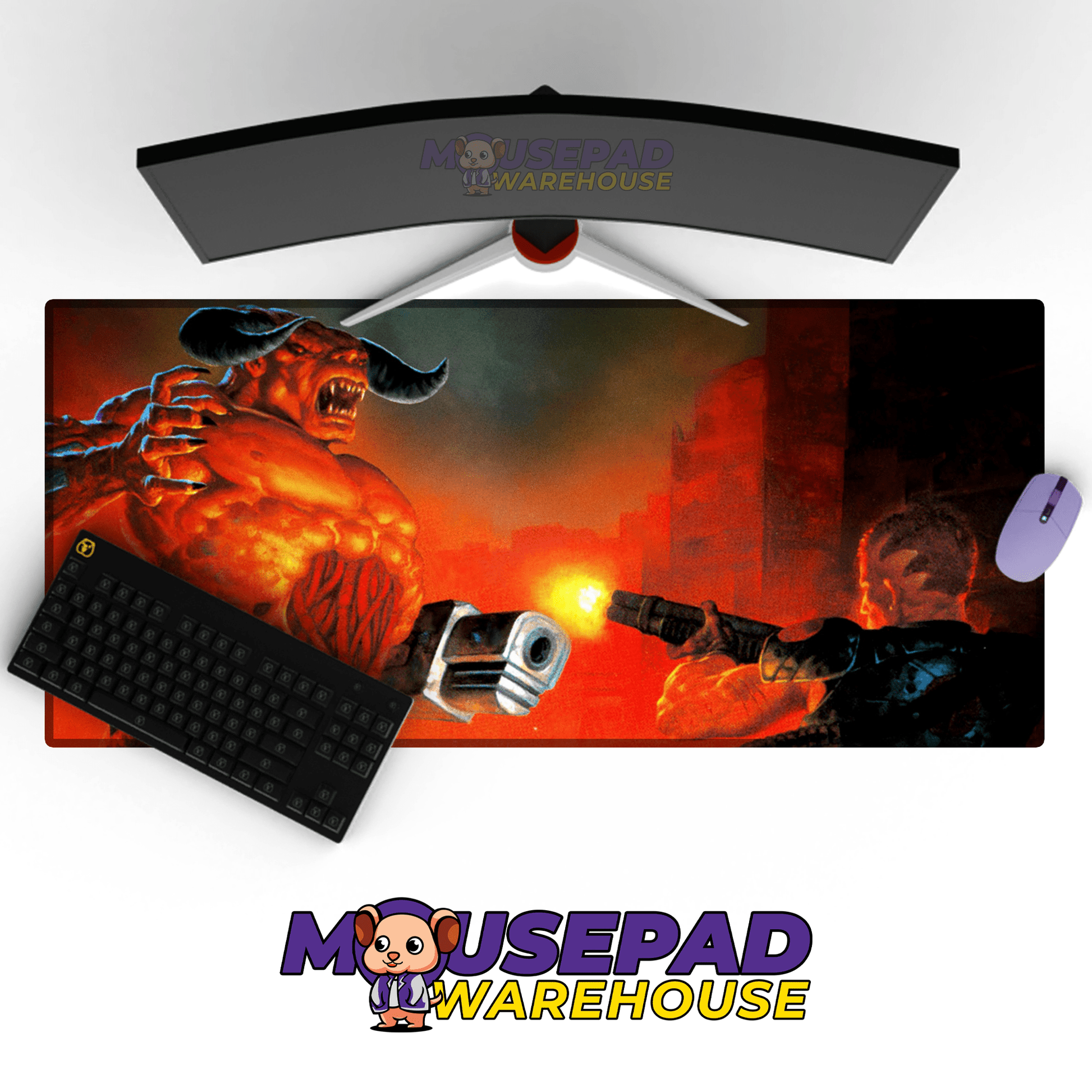 DOOM Mousepad 1316641 - Mousepad Warehouse