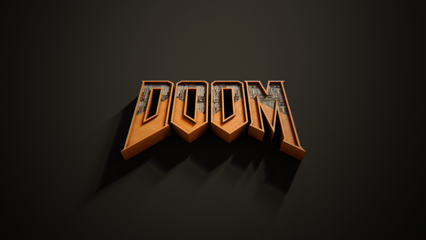 DOOM Mousepad 1337343 - Mousepad Warehouse