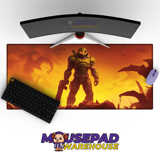 DOOM Mousepad 1372385 - Mousepad Warehouse