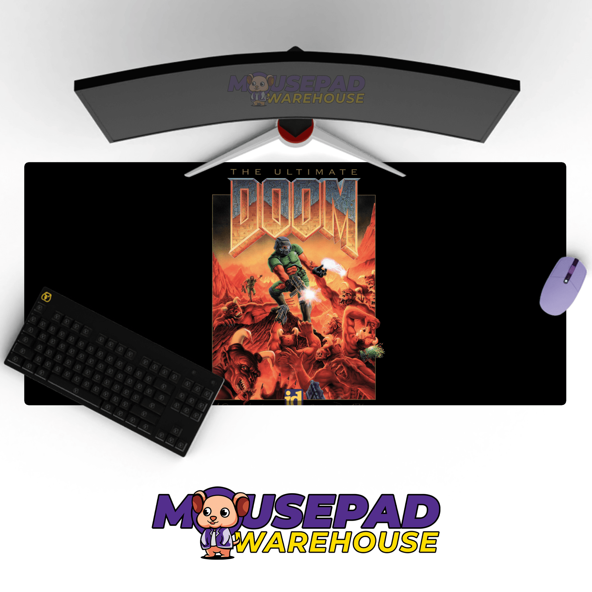 DOOM Mousepad 1374293 - Mousepad Warehouse