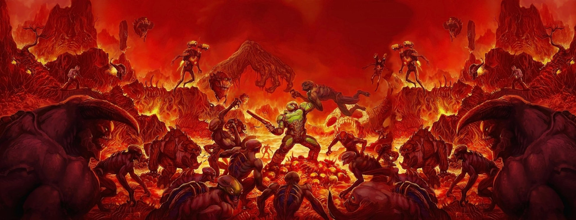 DOOM Mousepad 1374373 - Mousepad Warehouse