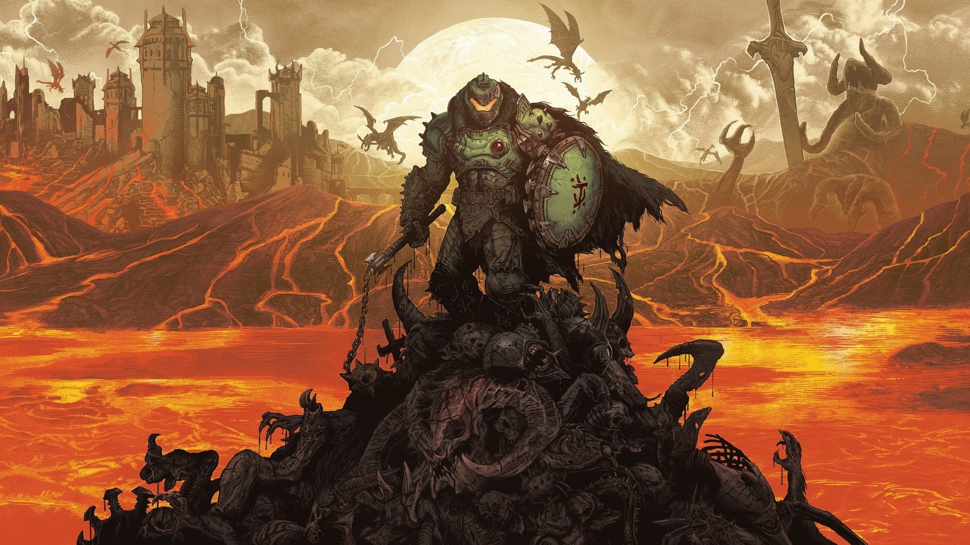 DOOM Mousepad 1396698 - Mousepad Warehouse
