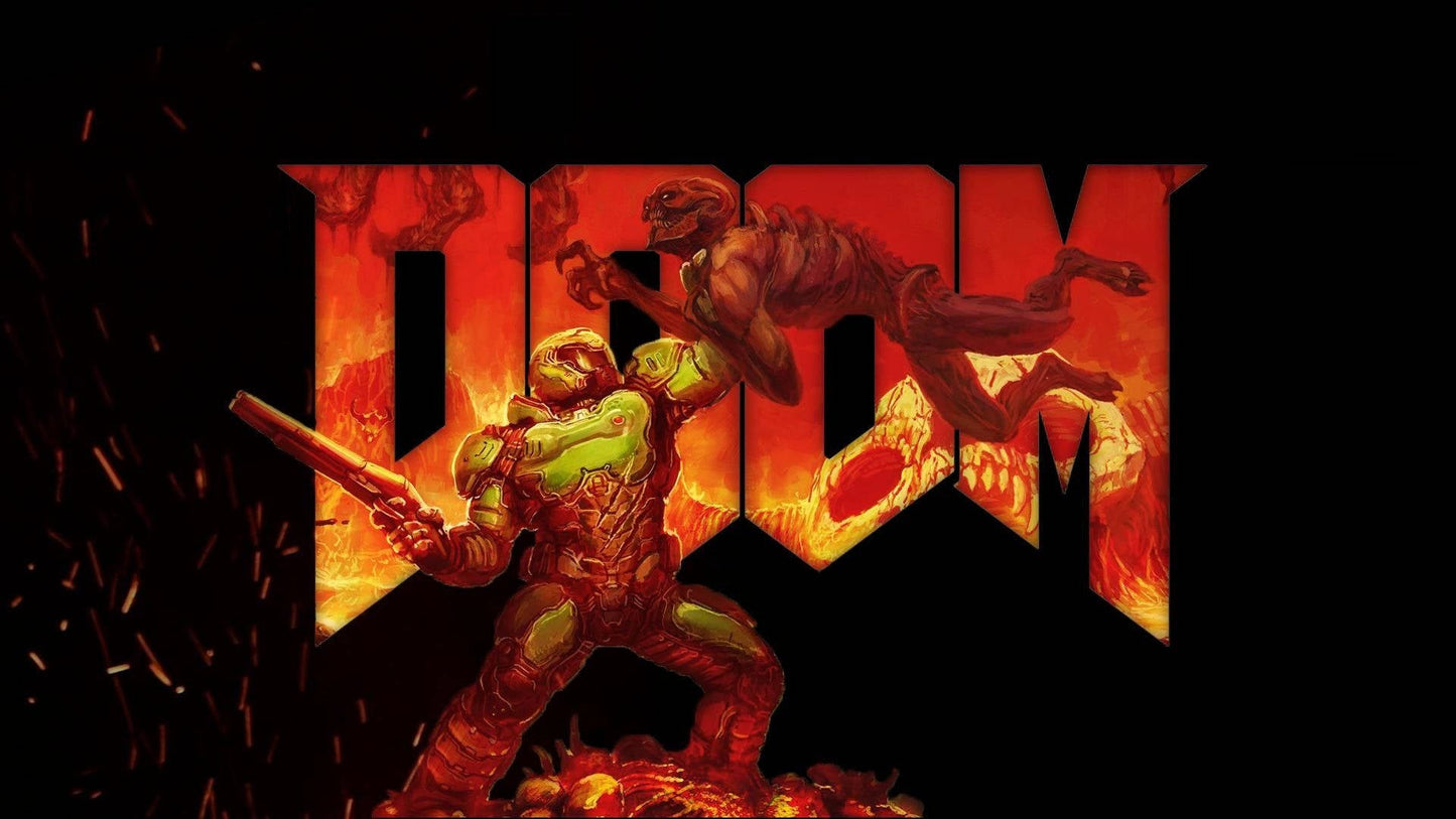 DOOM Mousepad 13979215 - Mousepad Warehouse