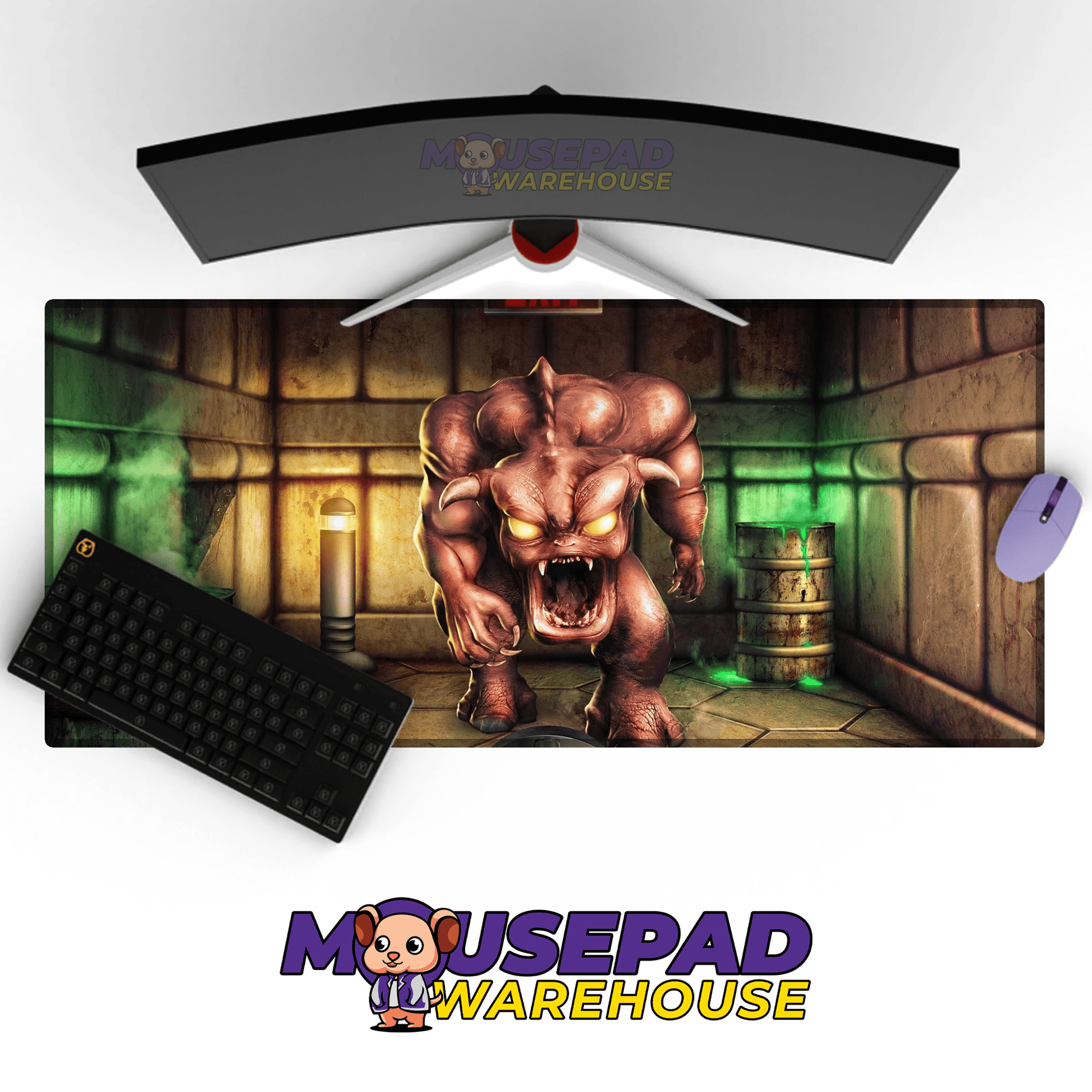 DOOM Mousepad 15138744 - Mousepad Warehouse