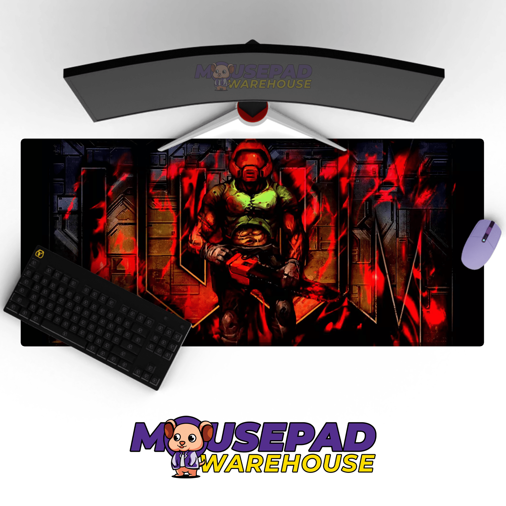 DOOM Mousepad 15138754 - Mousepad Warehouse
