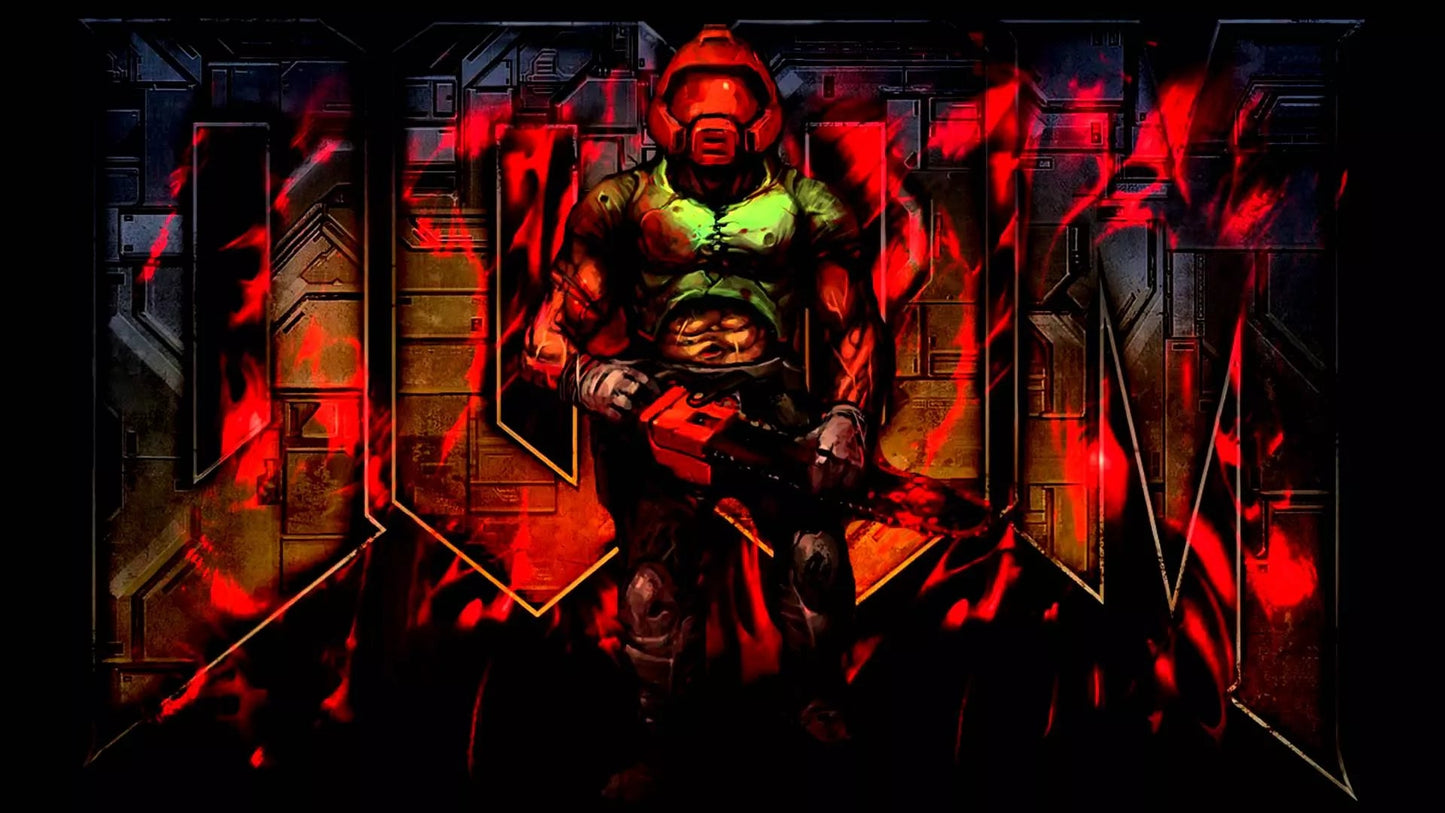 DOOM Mousepad 15138754 - Mousepad Warehouse