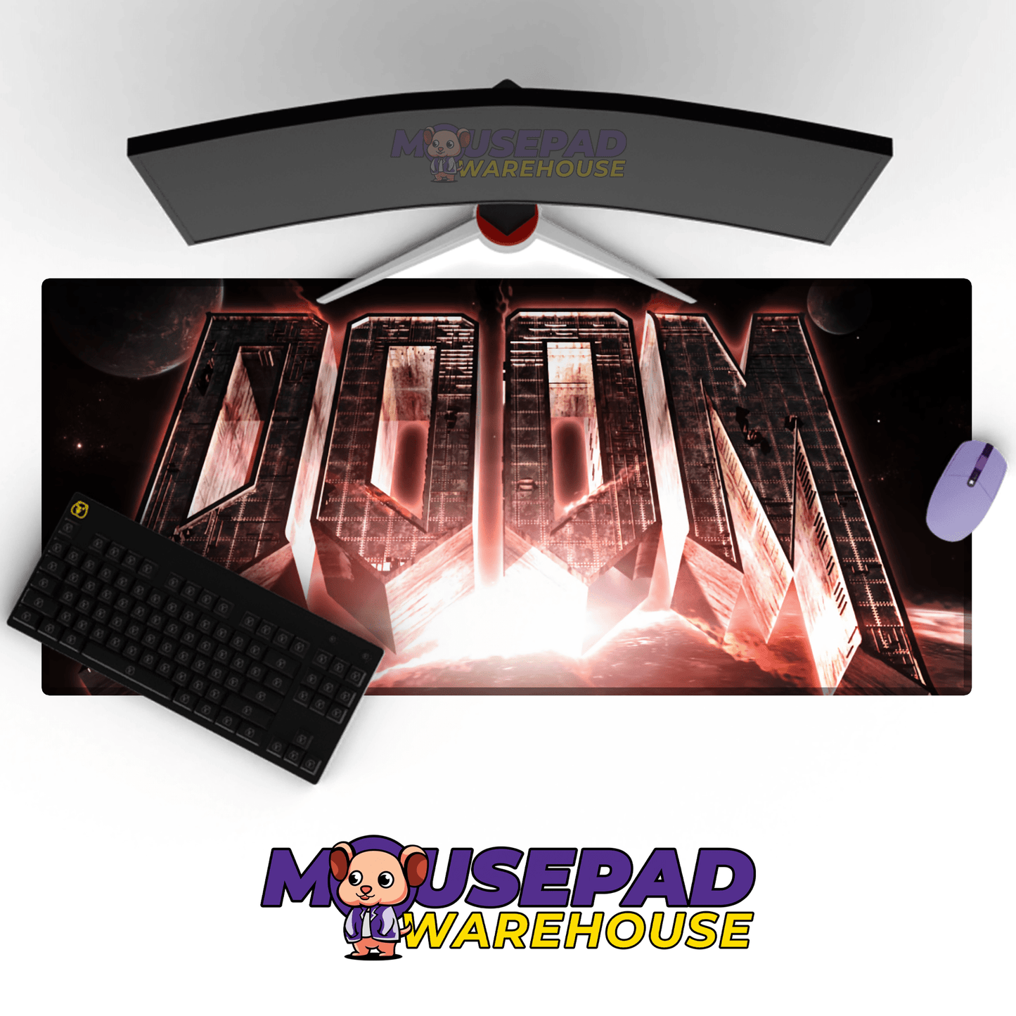 DOOM Mousepad 485144 - Mousepad Warehouse