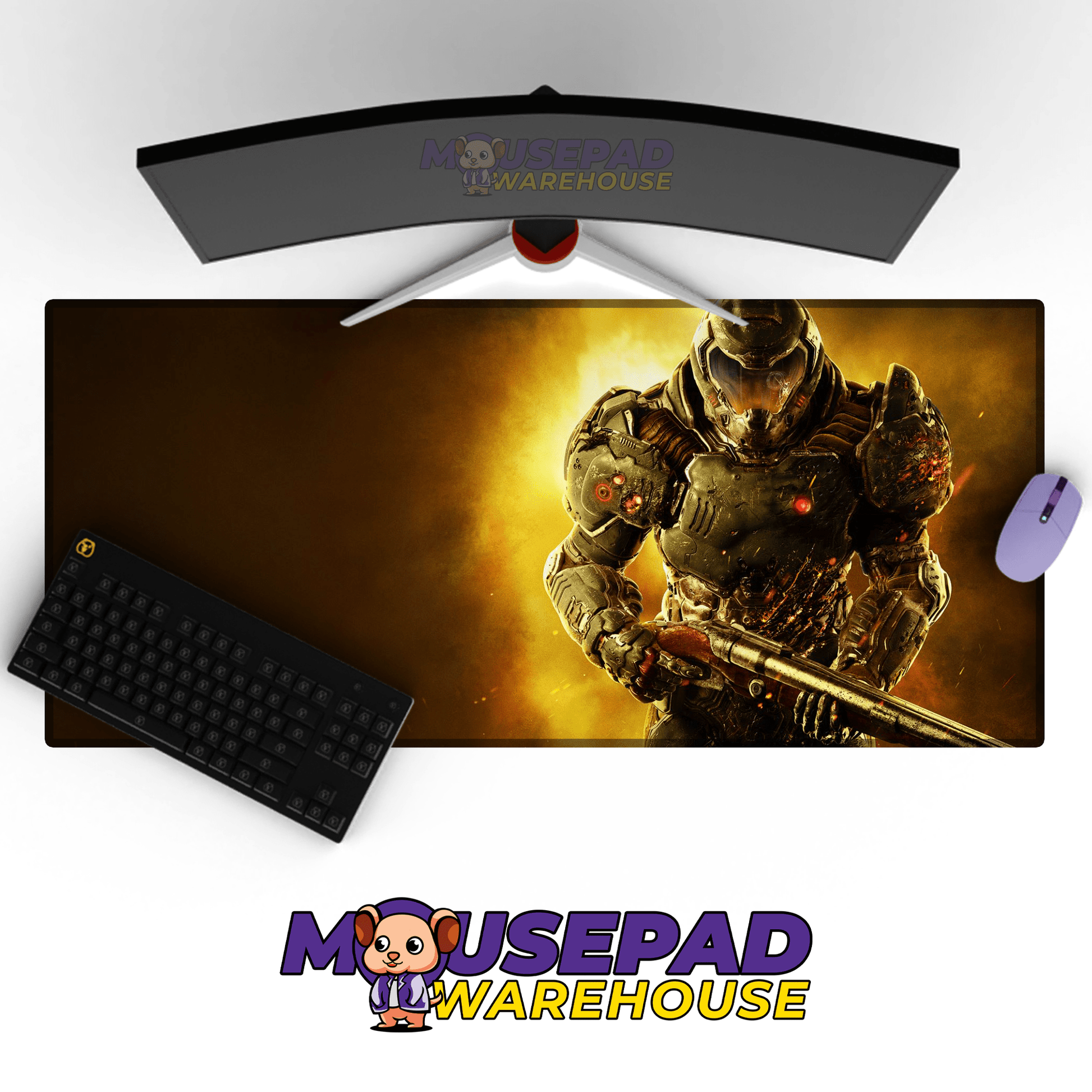 DOOM Mousepad 682604 - Mousepad Warehouse