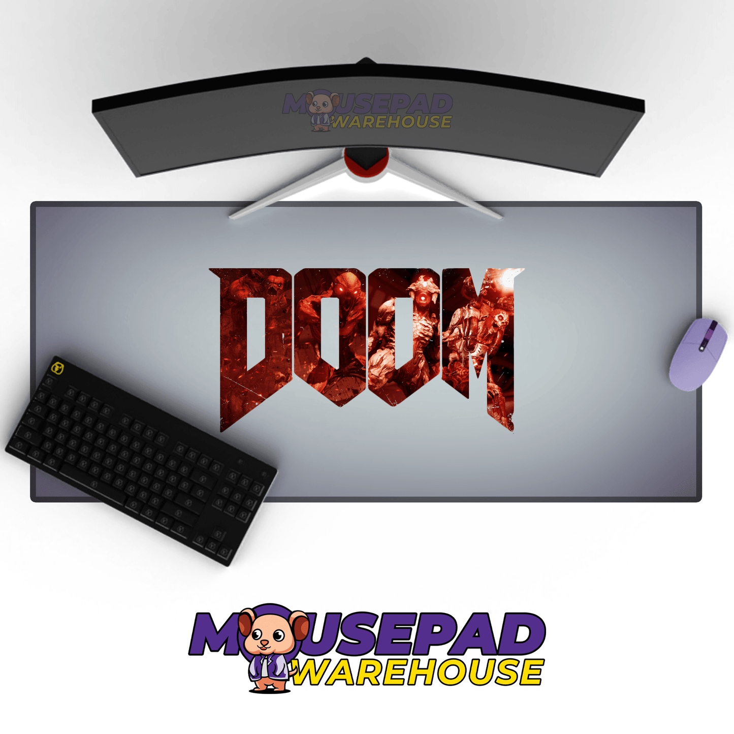 DOOM Mousepad 710750 - Mousepad Warehouse
