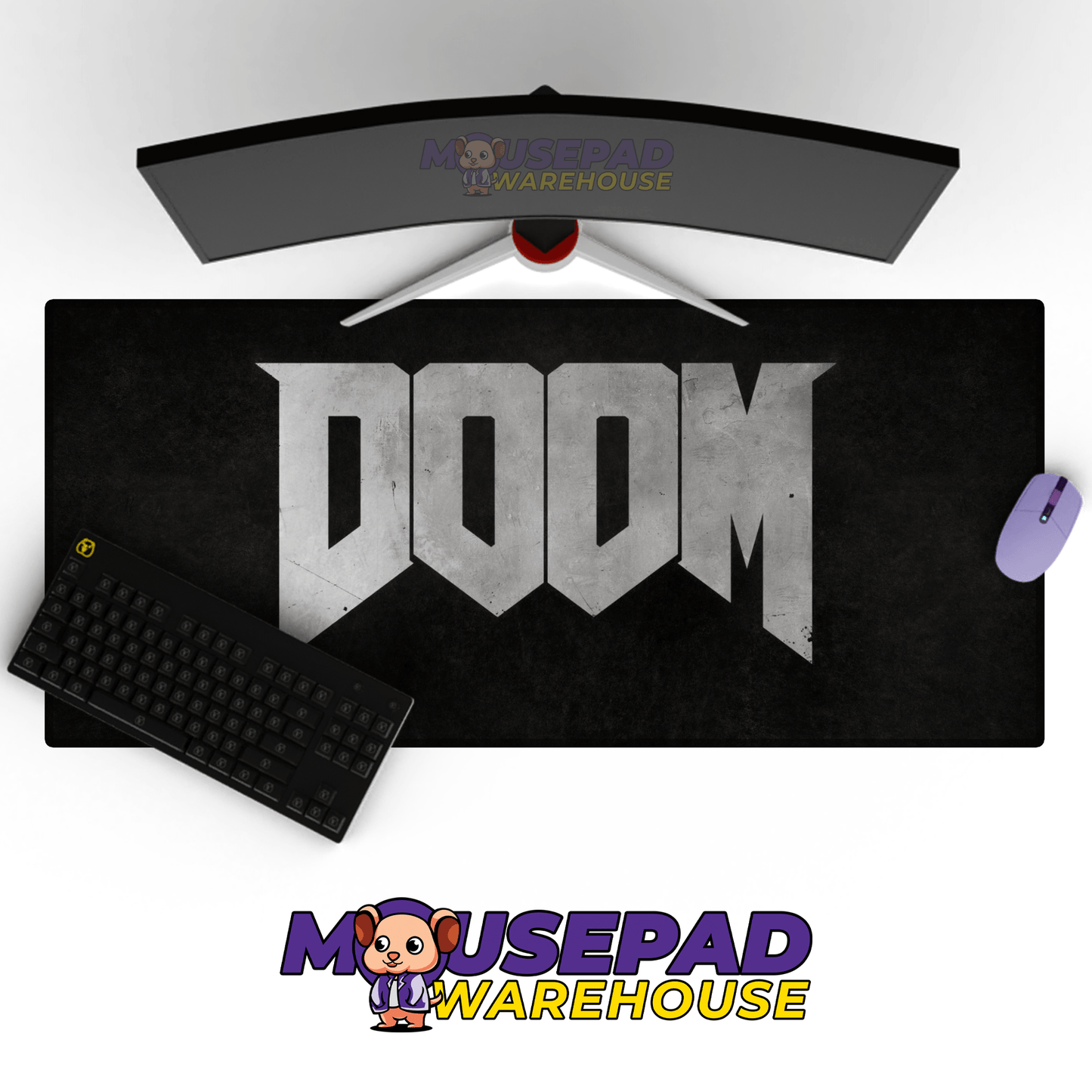 DOOM Mousepad 715882 - Mousepad Warehouse