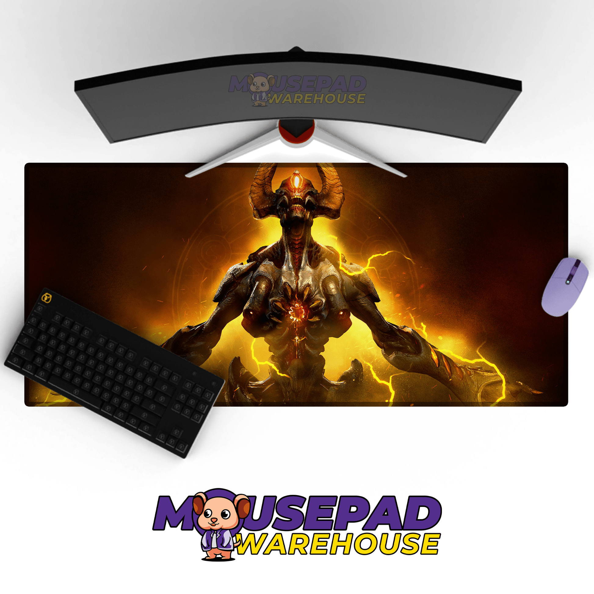 DOOM Mousepad 725613 - Mousepad Warehouse