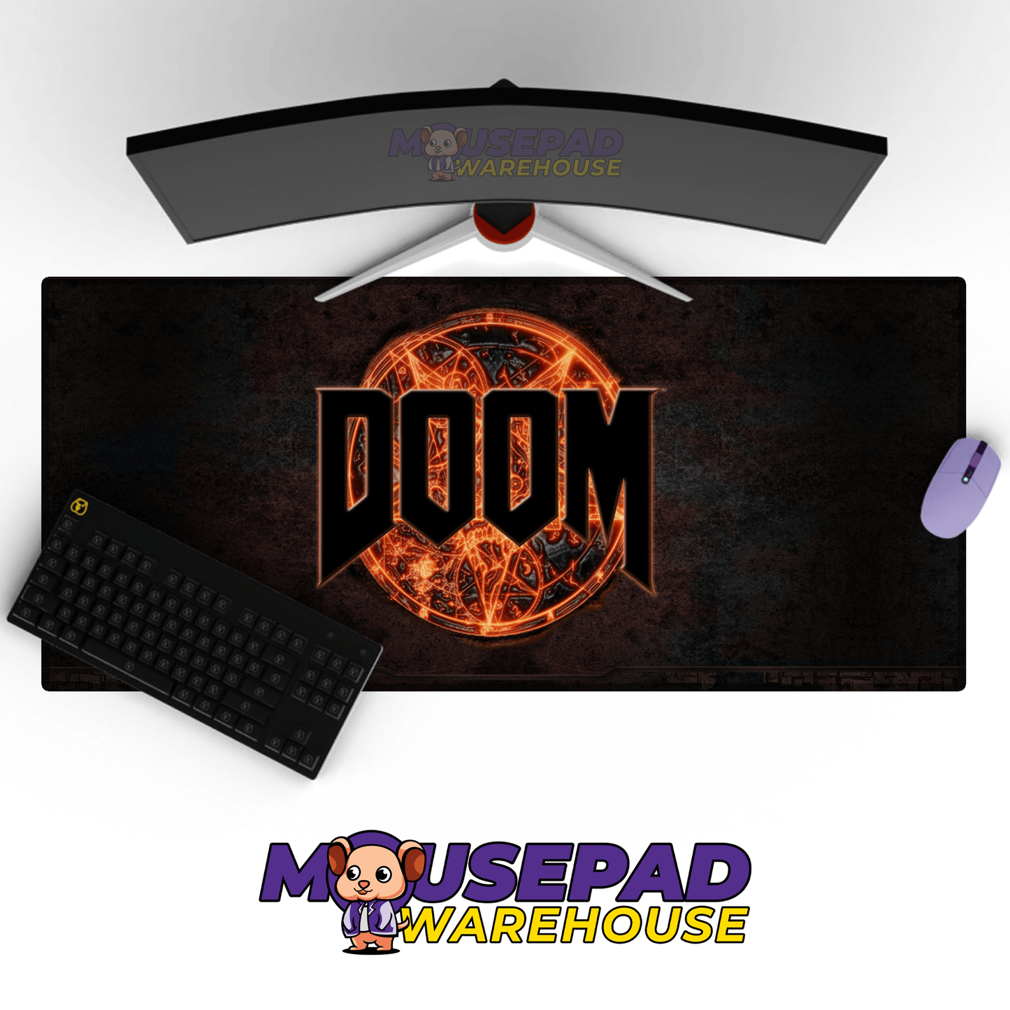 DOOM Mousepad 9872489 - Mousepad Warehouse