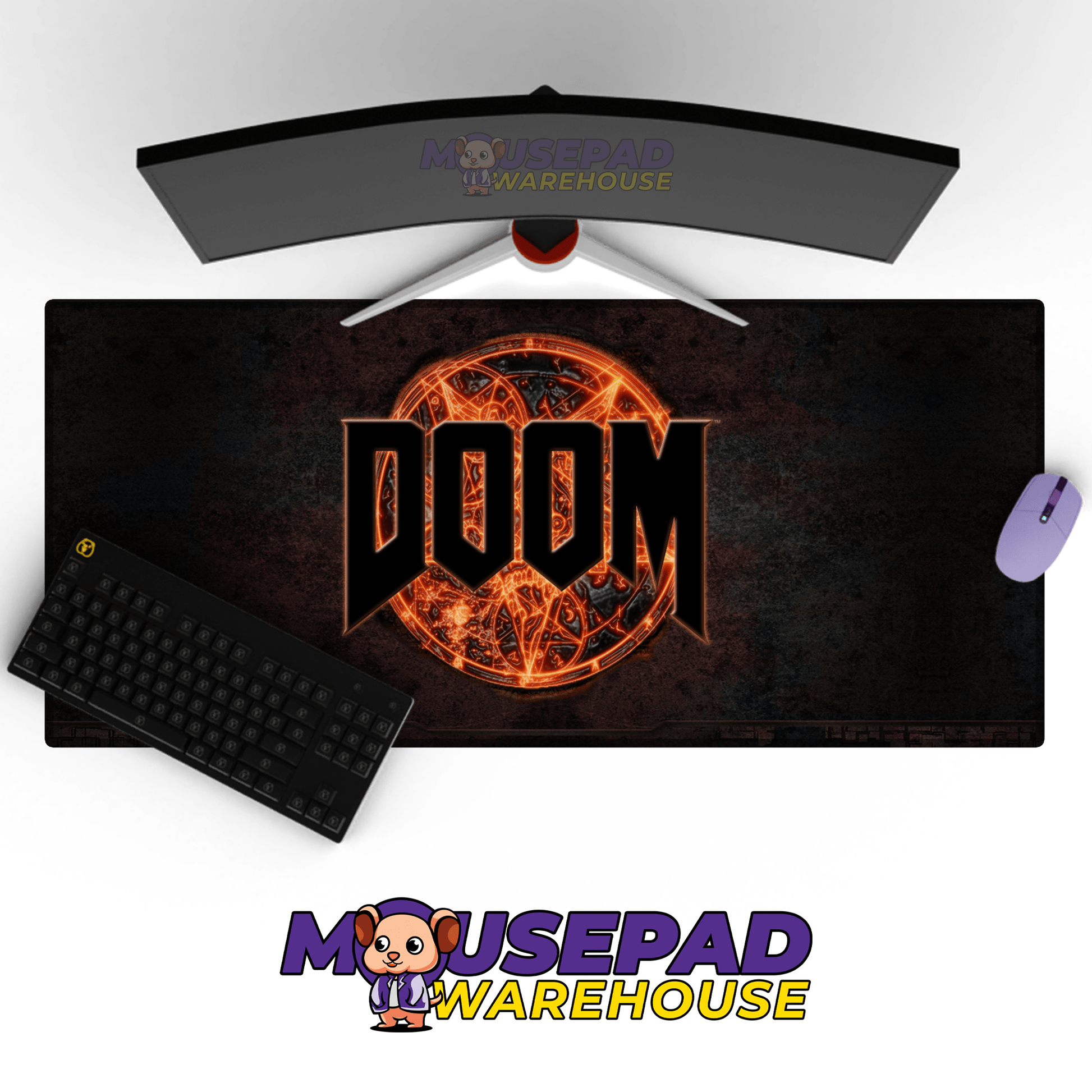 DOOM Mousepad 9872489 - Mousepad Warehouse