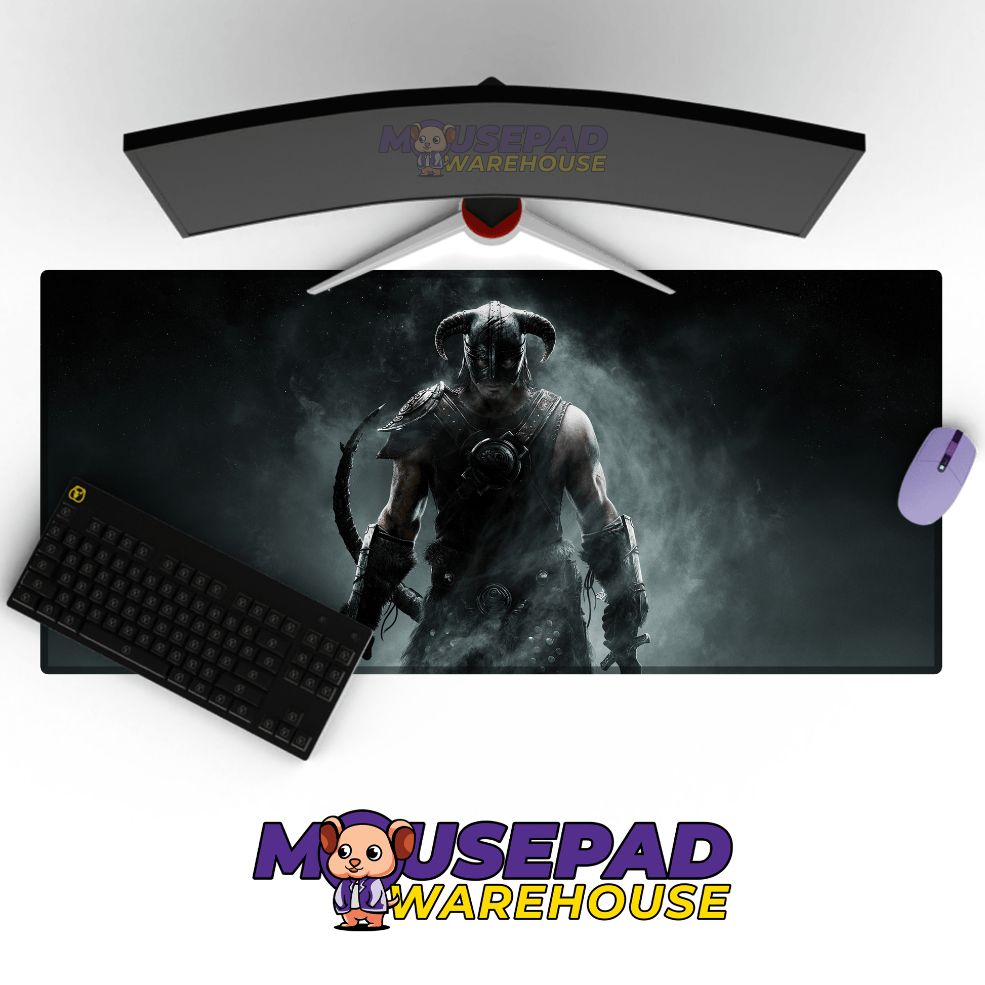 Elder Scrolls V Skyrim Mousepad 1302137 - Mousepad Warehouse