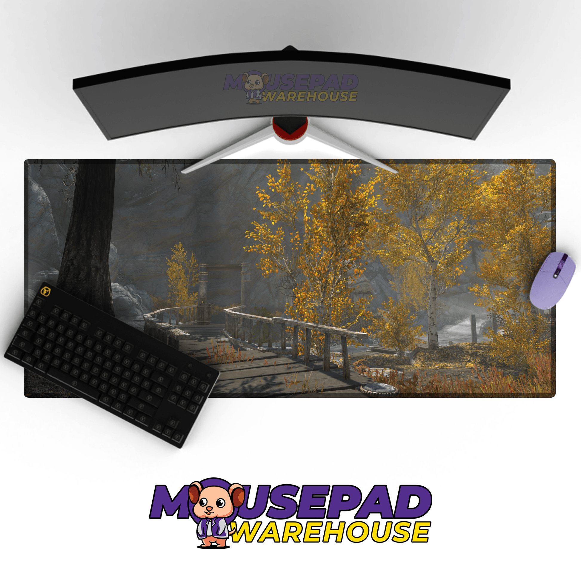 Elder Scrolls V Skyrim Mousepad 1341384 - Mousepad Warehouse