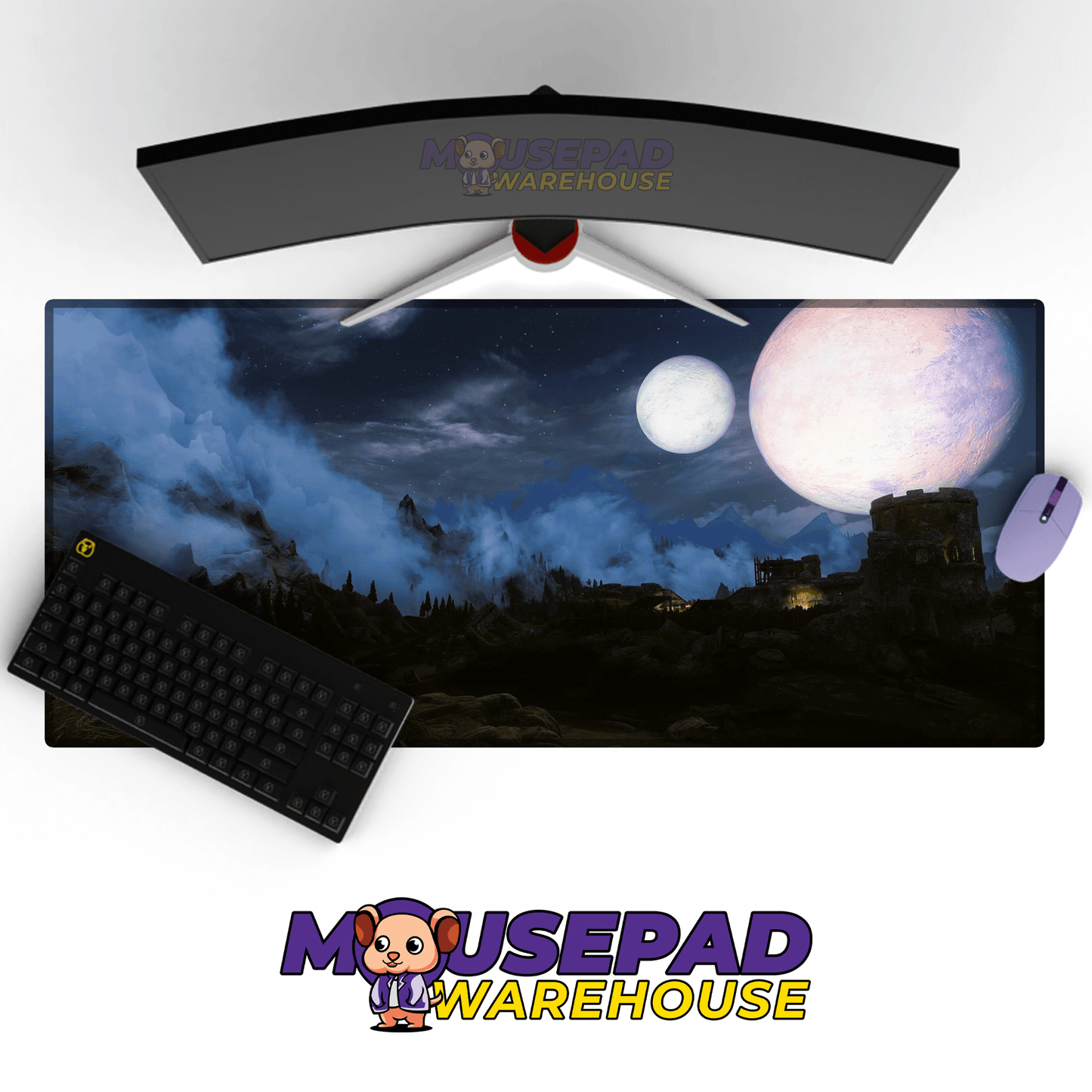 Elder Scrolls V Skyrim Mousepad 1358874 - Mousepad Warehouse